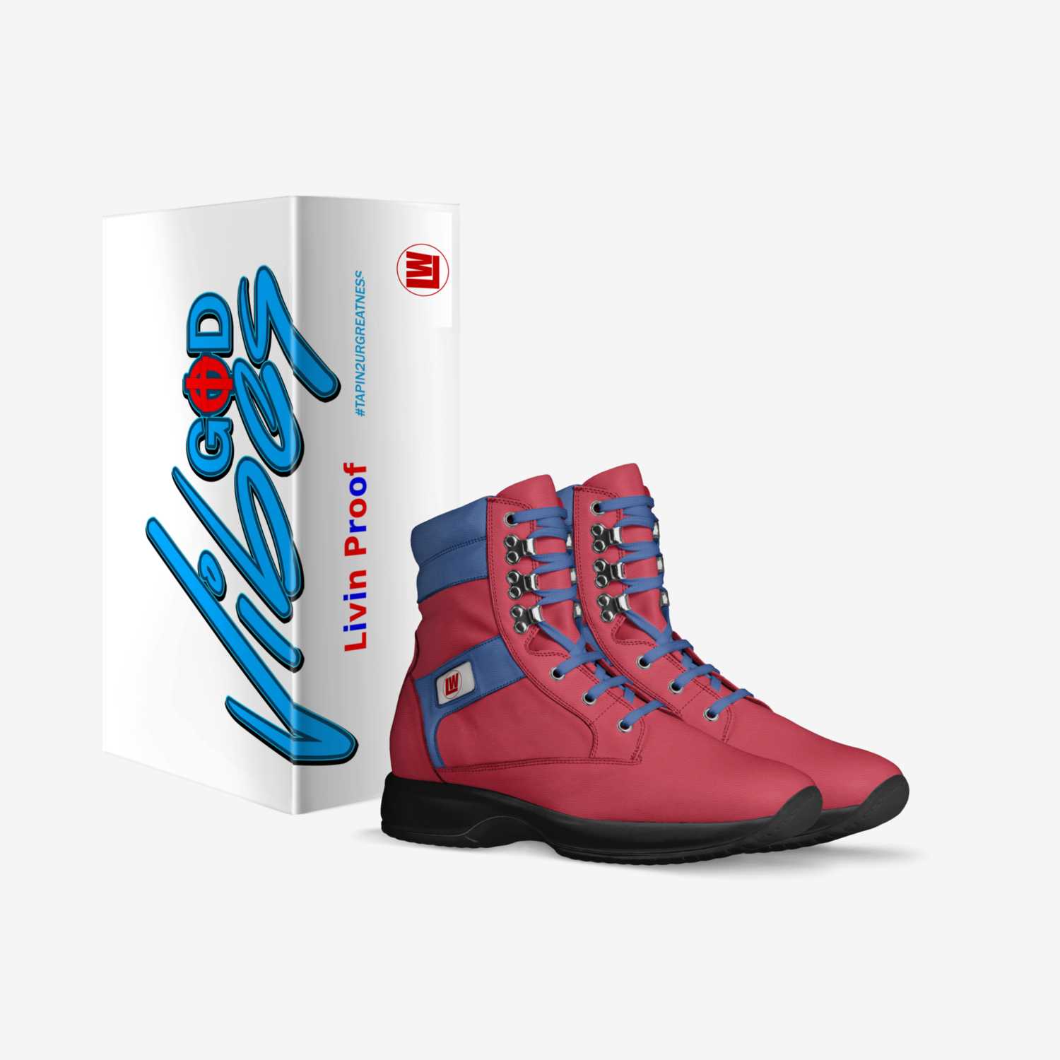 Livin Proof custom made in Italy shoes by Clarence Kelly | Box view