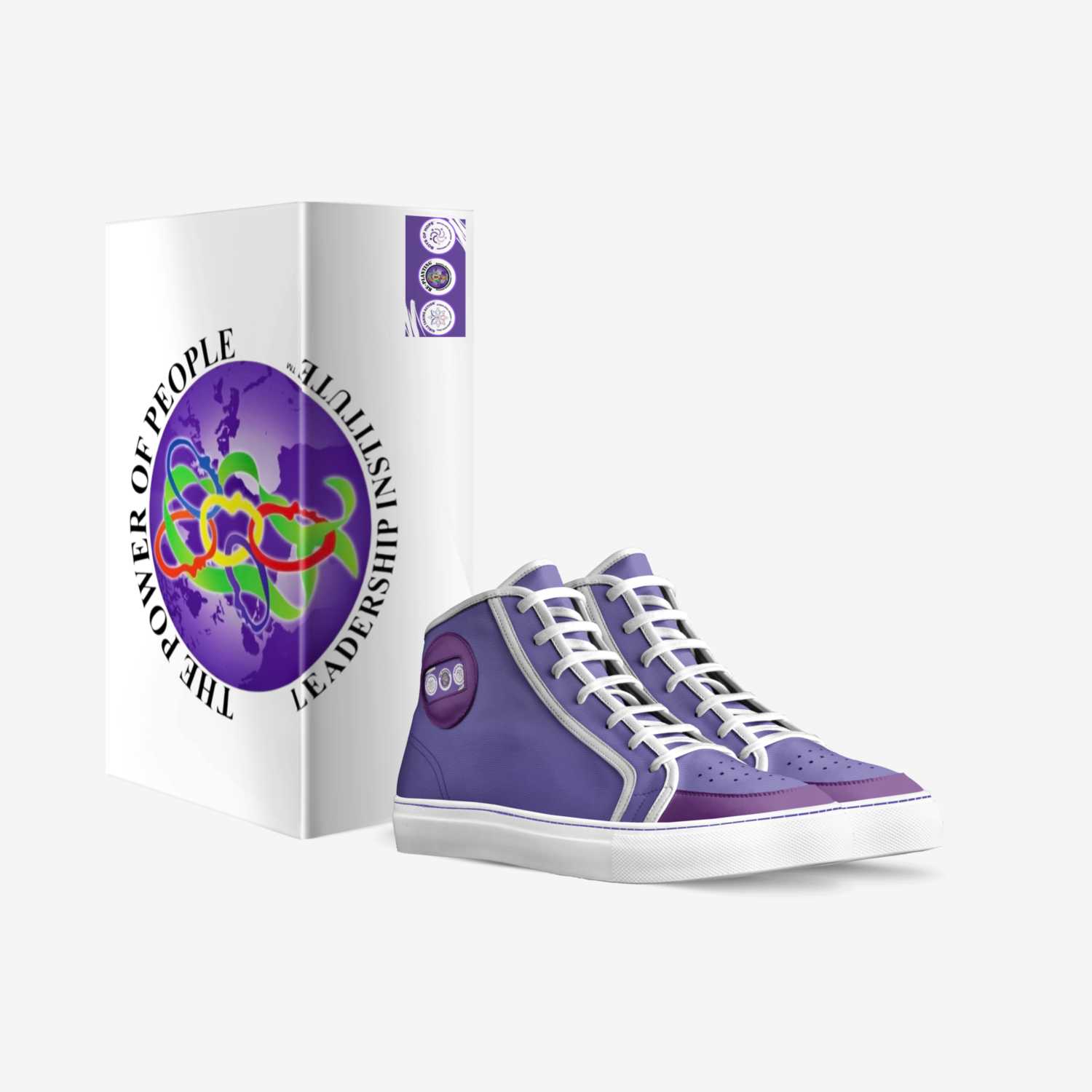 Popligame custom made in Italy shoes by Penny Houston | Box view