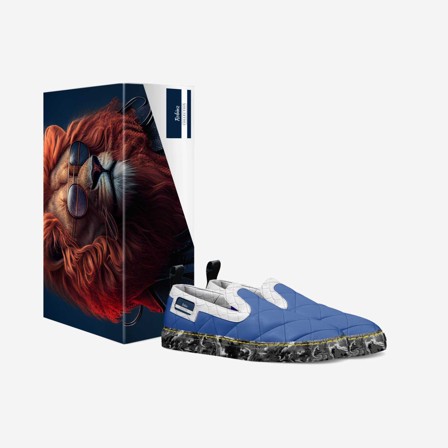 Robinz custom made in Italy shoes by Robert Ward | Box view