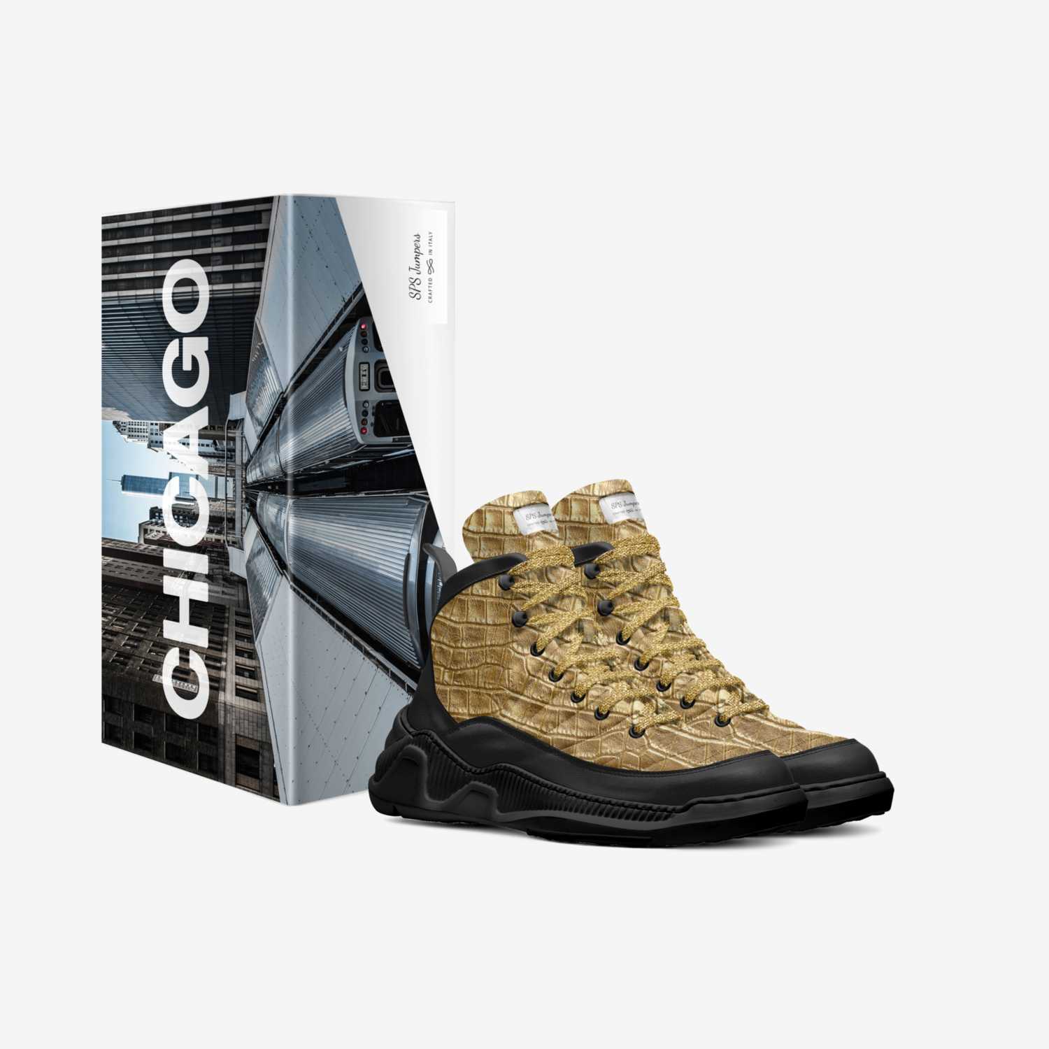 SPS Jumpers custom made in Italy shoes by Sean Platt-seger | Box view