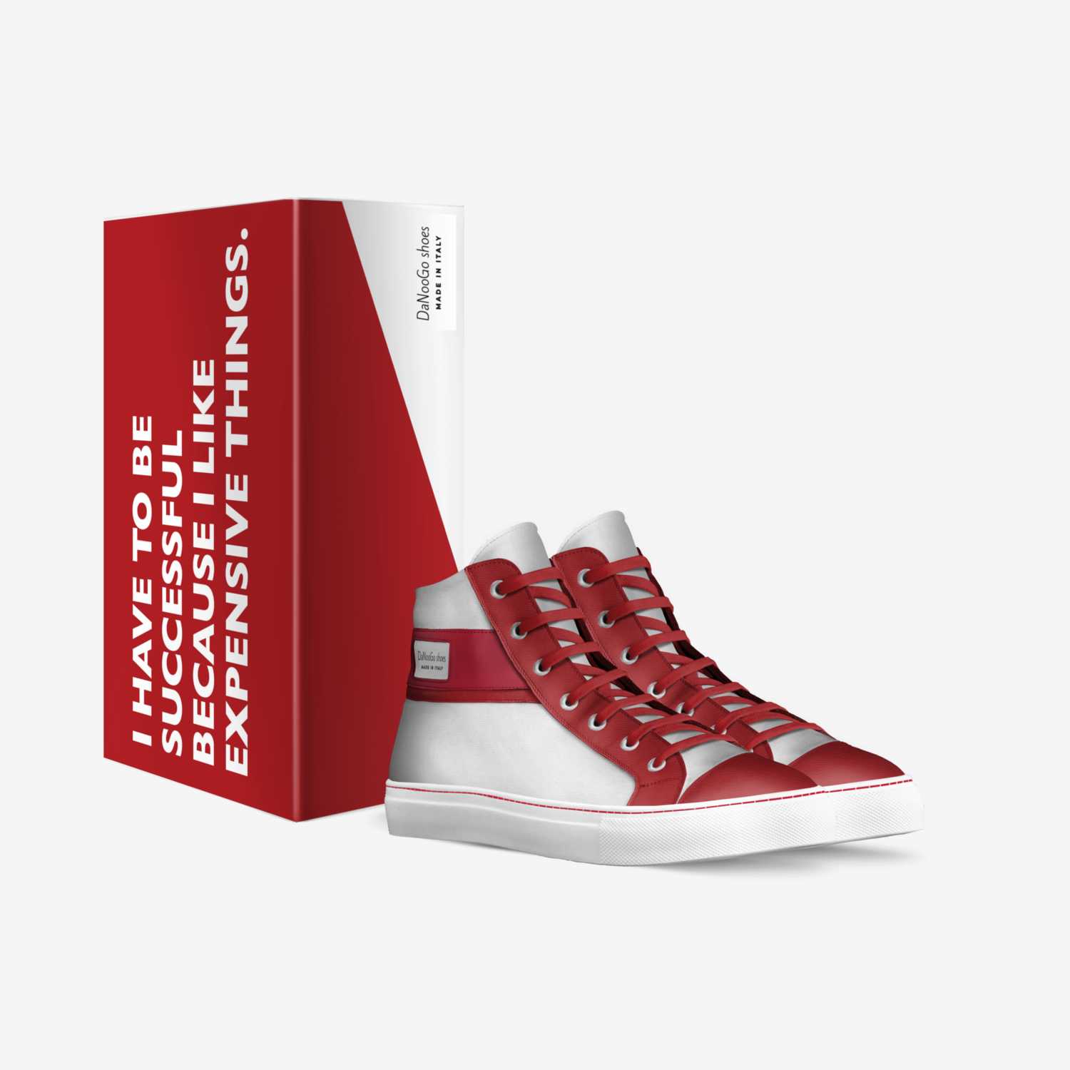DaNooGo shoes  custom made in Italy shoes by Shametrice Douglas | Box view