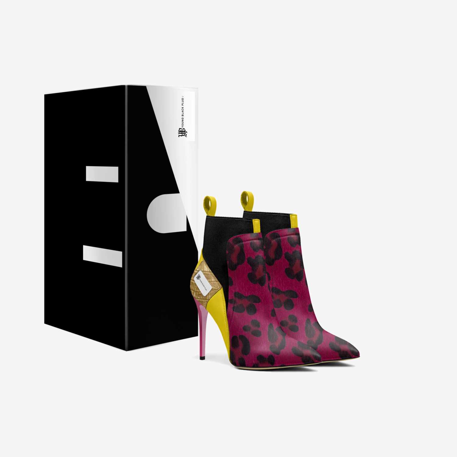 YBP Brand Ladies custom made in Italy shoes by Collin Gibson | Box view