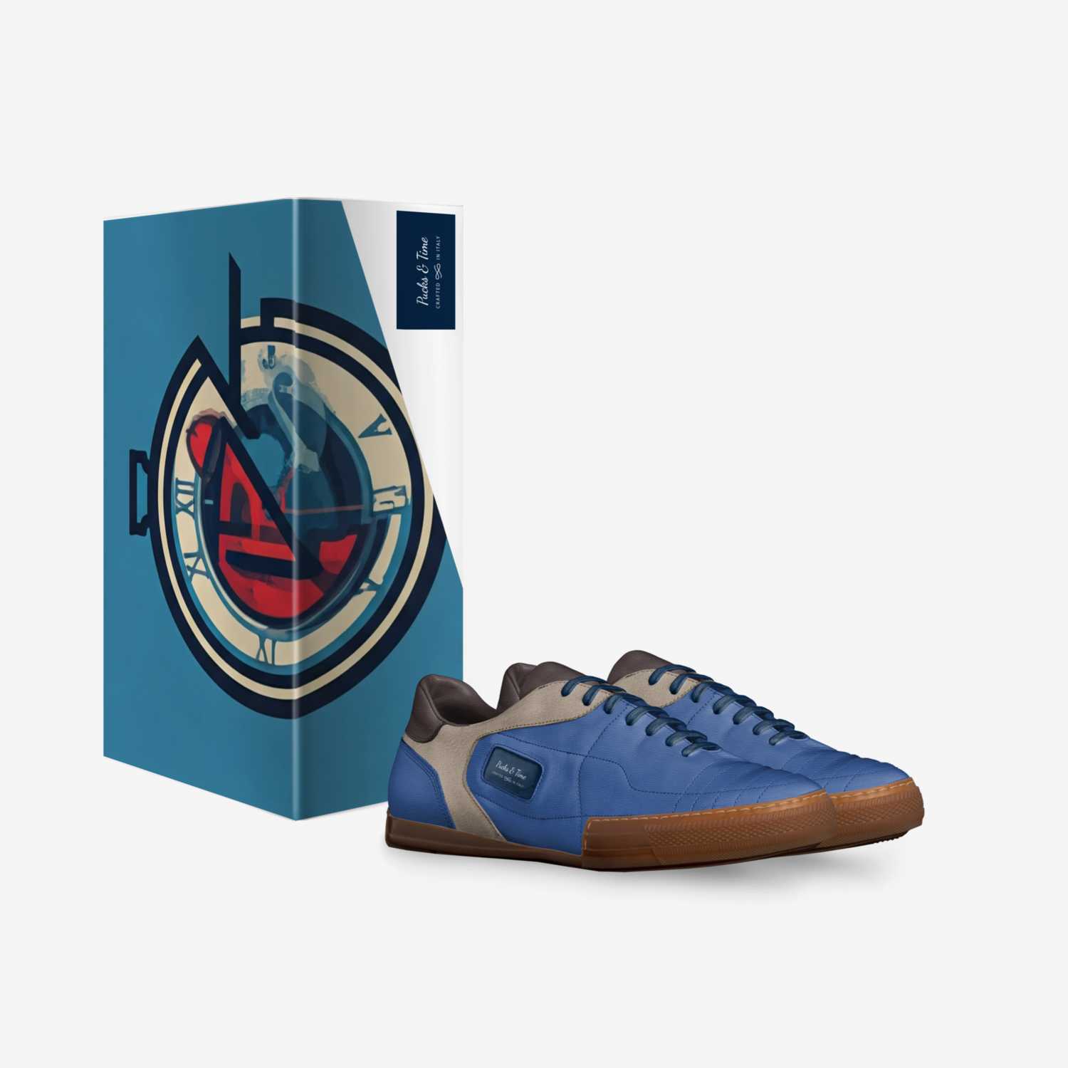Pucks & Time custom made in Italy shoes by Jeremy Gesicki | Box view