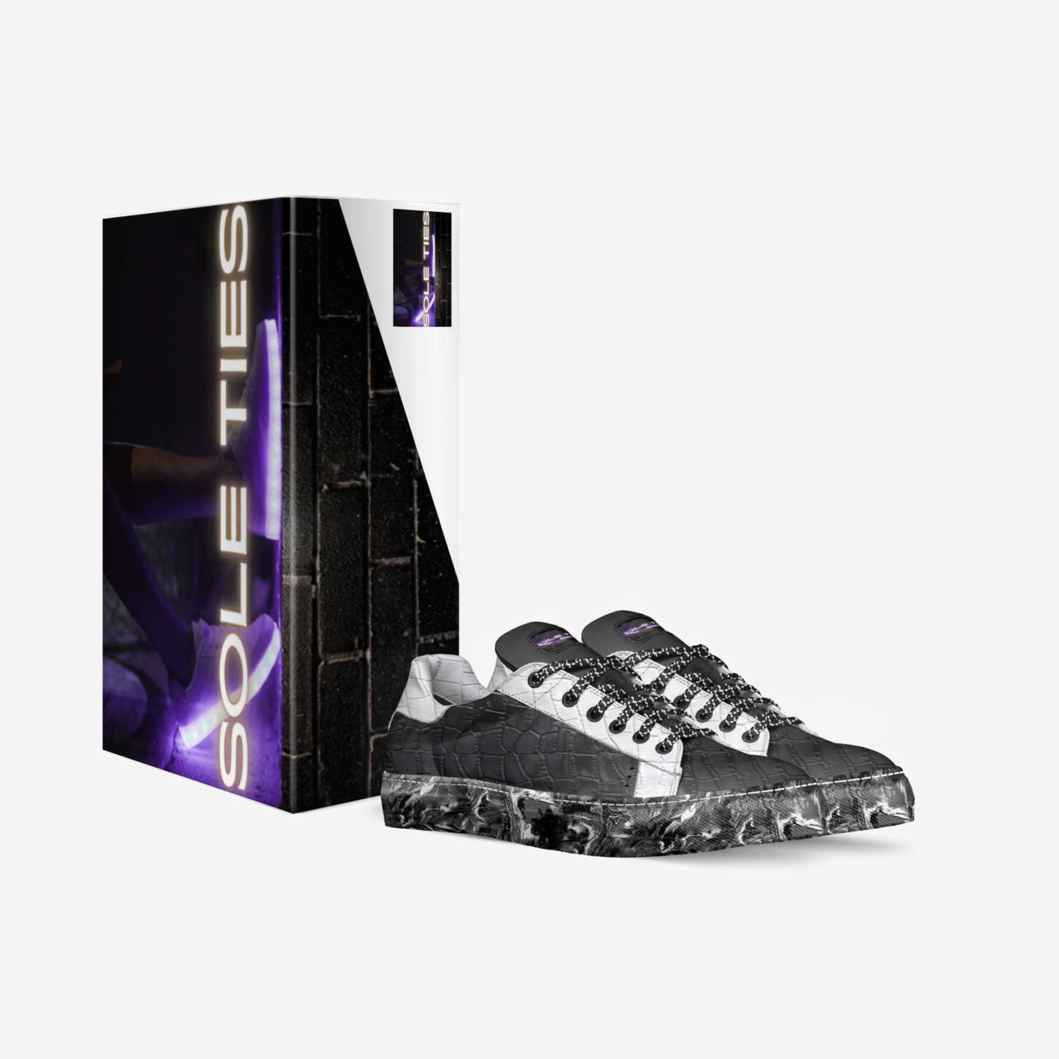 Sole Ties custom made in Italy shoes by Dwayne Henderson | Box view