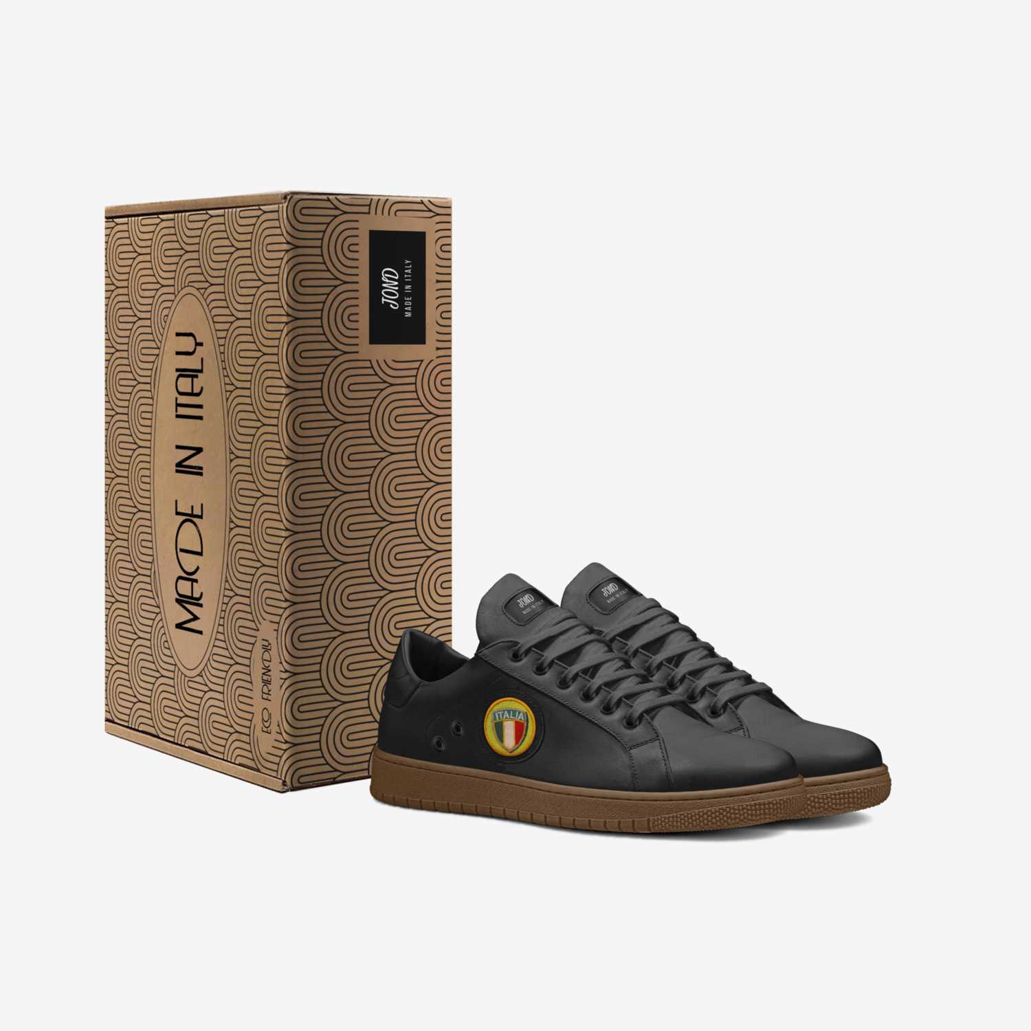 JOND custom made in Italy shoes by Darryn Johnson | Box view