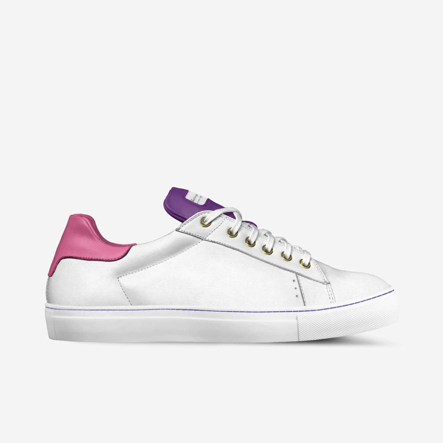Cherry on top custom made in Italy shoes by Yolanda Douglas | Side view