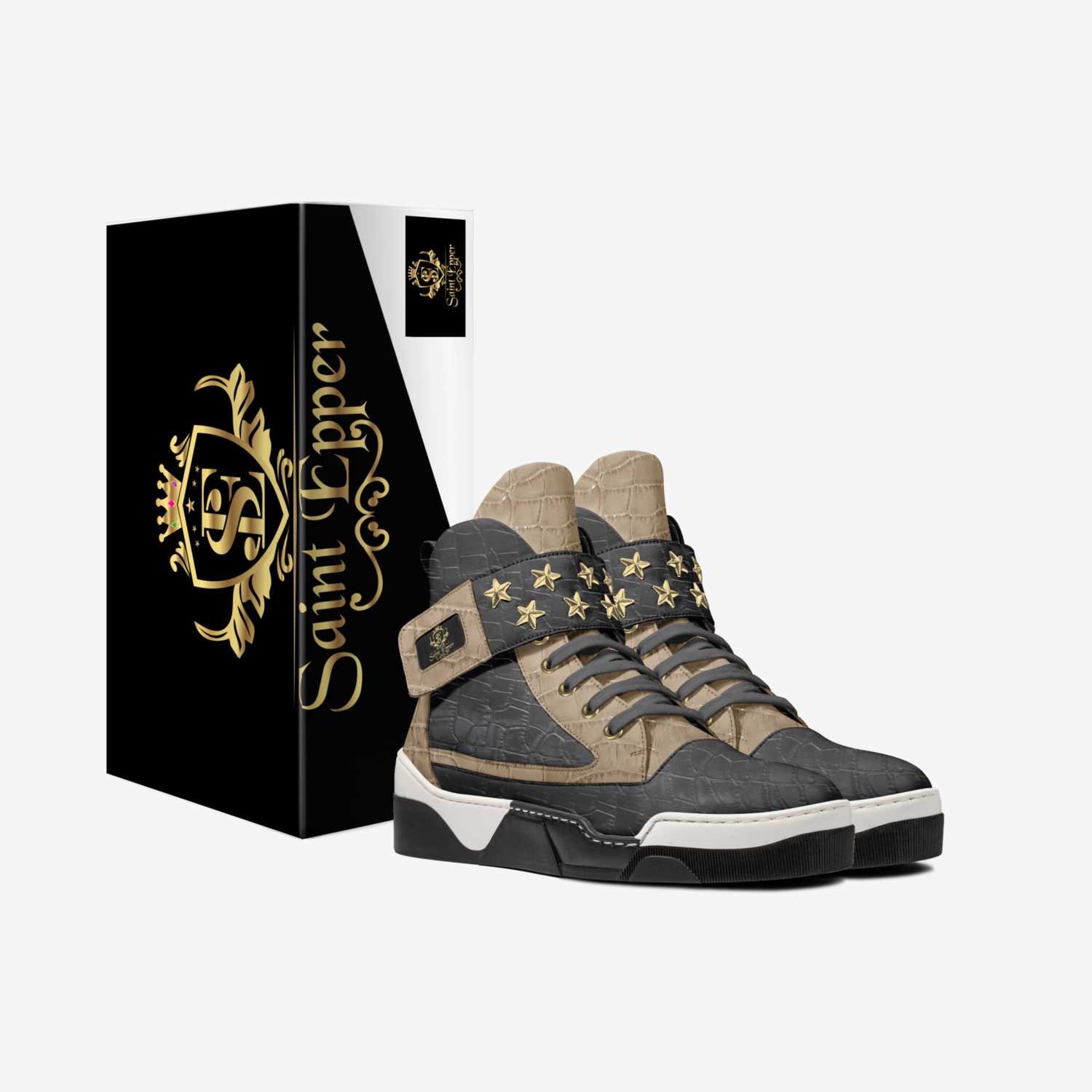 SAINT EPPER  custom made in Italy shoes by Kenny Billups | Box view