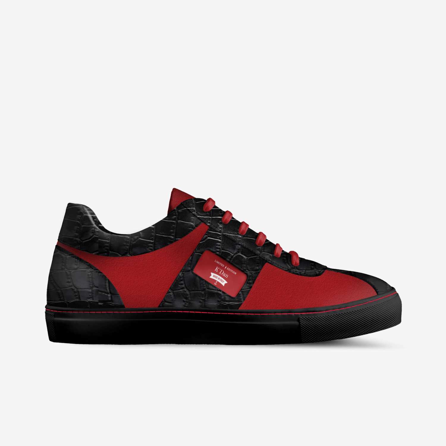 Aloof custom made in Italy shoes by K Dan | Side view