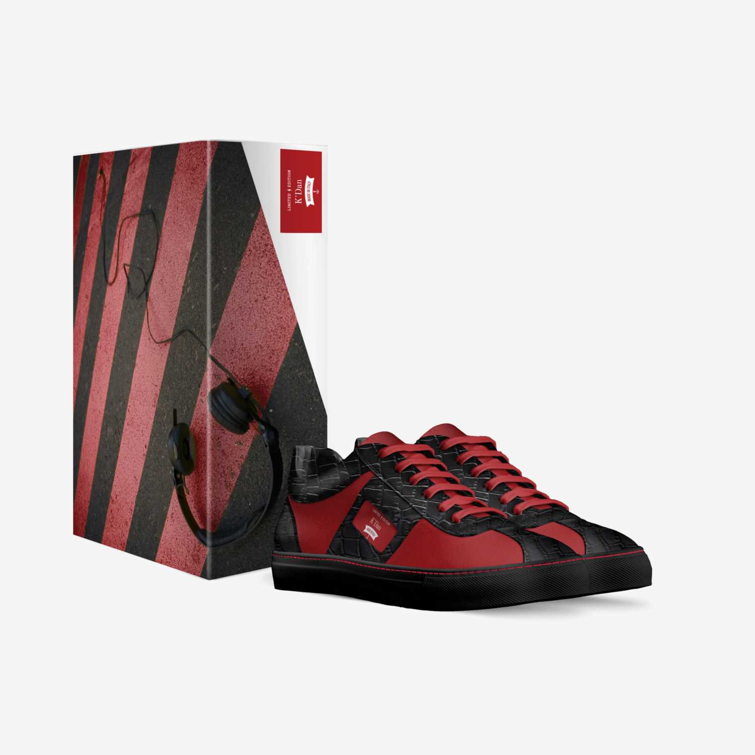 Aloof custom made in Italy shoes by K Dan | Box view