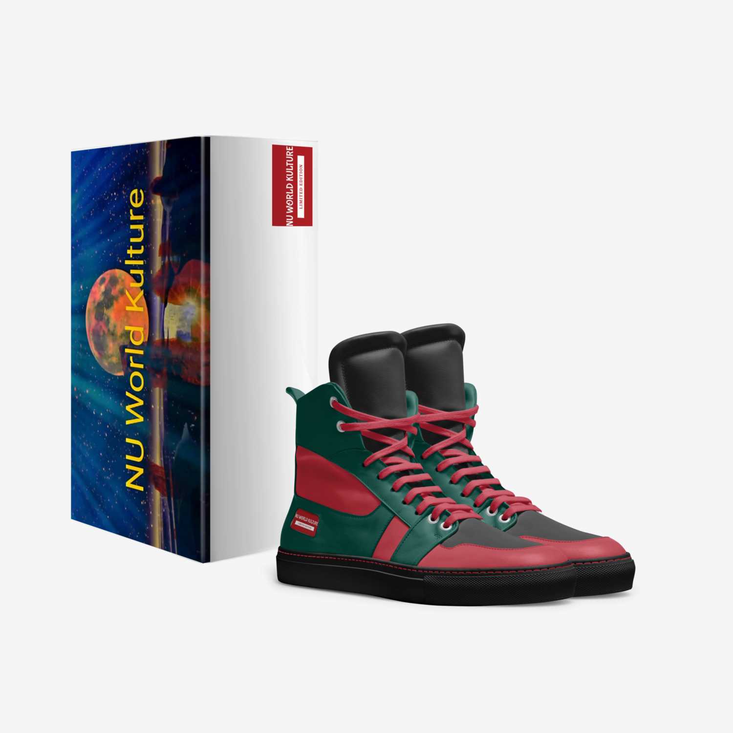 NU WORLD KULTURE custom made in Italy shoes by Hetheru Raatmut | Box view
