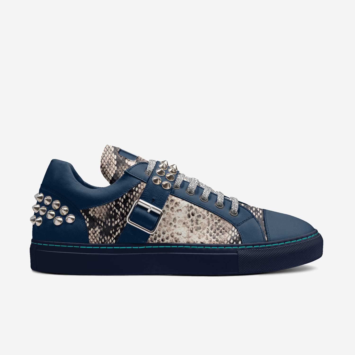 R2B2 custom made in Italy shoes by Robert Bailey | Side view