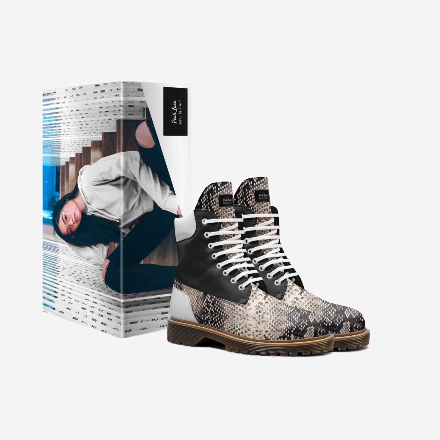 Peak Luxe custom made in Italy shoes by Michele Hoffman | Box view