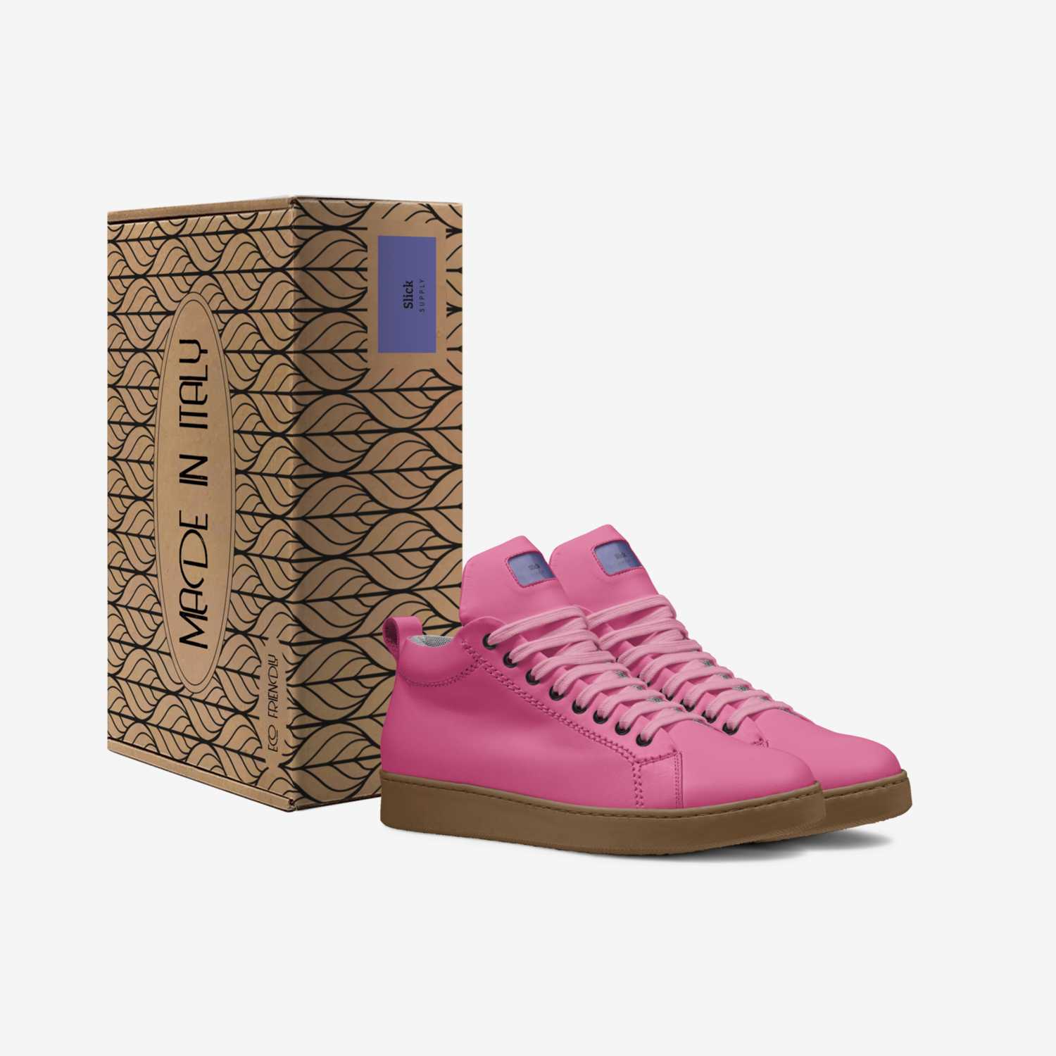 Slick custom made in Italy shoes by Xavier Seyfried | Box view