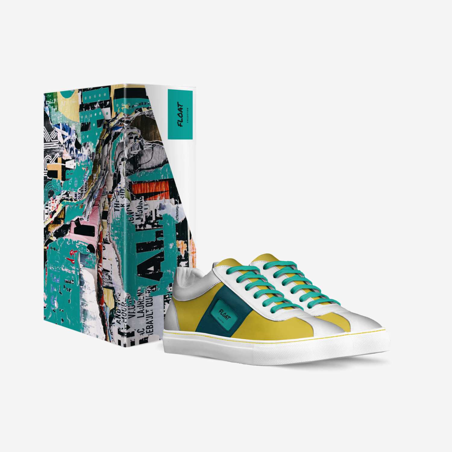 FRONT custom made in Italy shoes by Derek Hartley | Box view