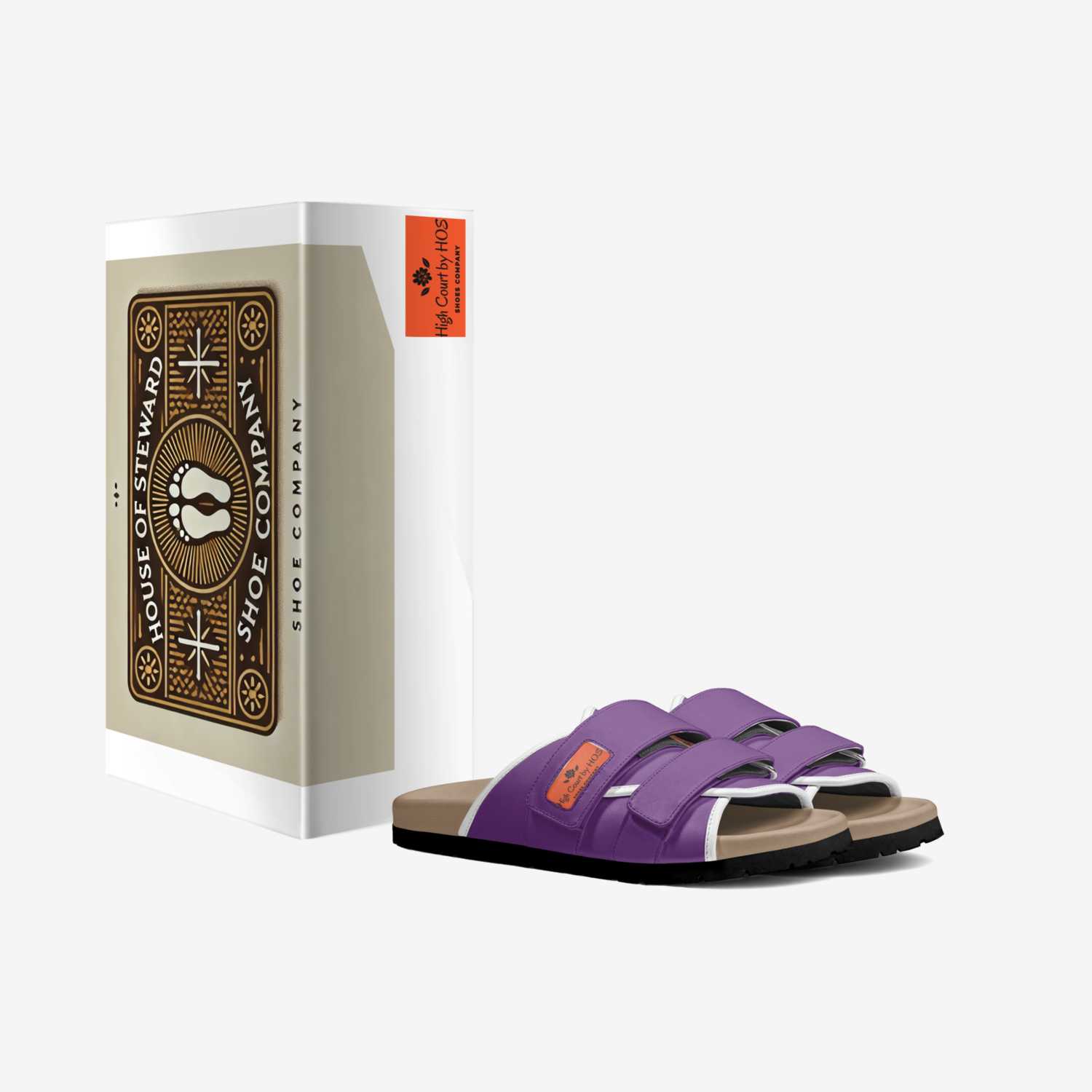 High Court by HOS custom made in Italy shoes by Abdullah Sadiki Al Karim El Ben vance Brandey | Box view