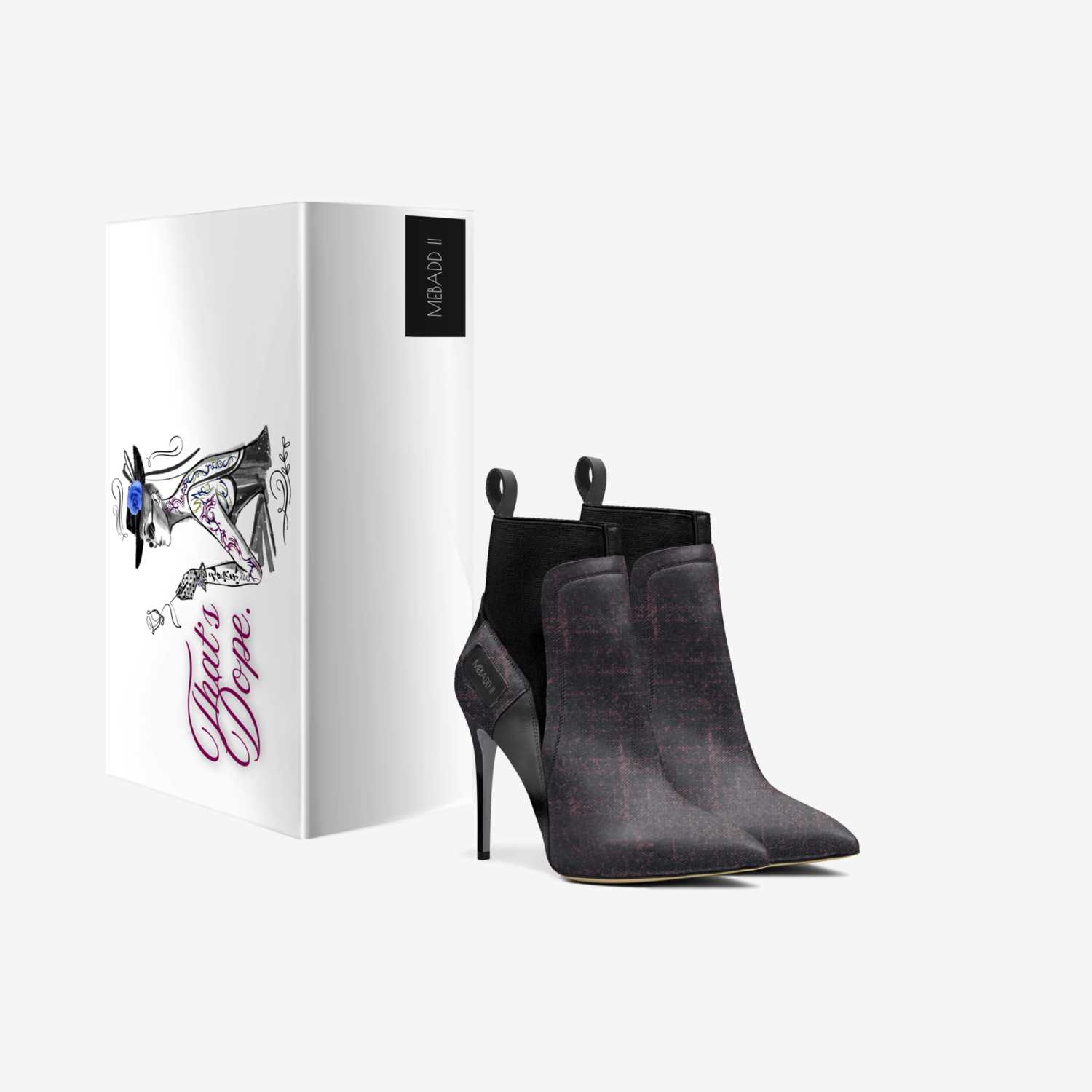 MEBADD II custom made in Italy shoes by Fereca Jancley Footwear | Box view