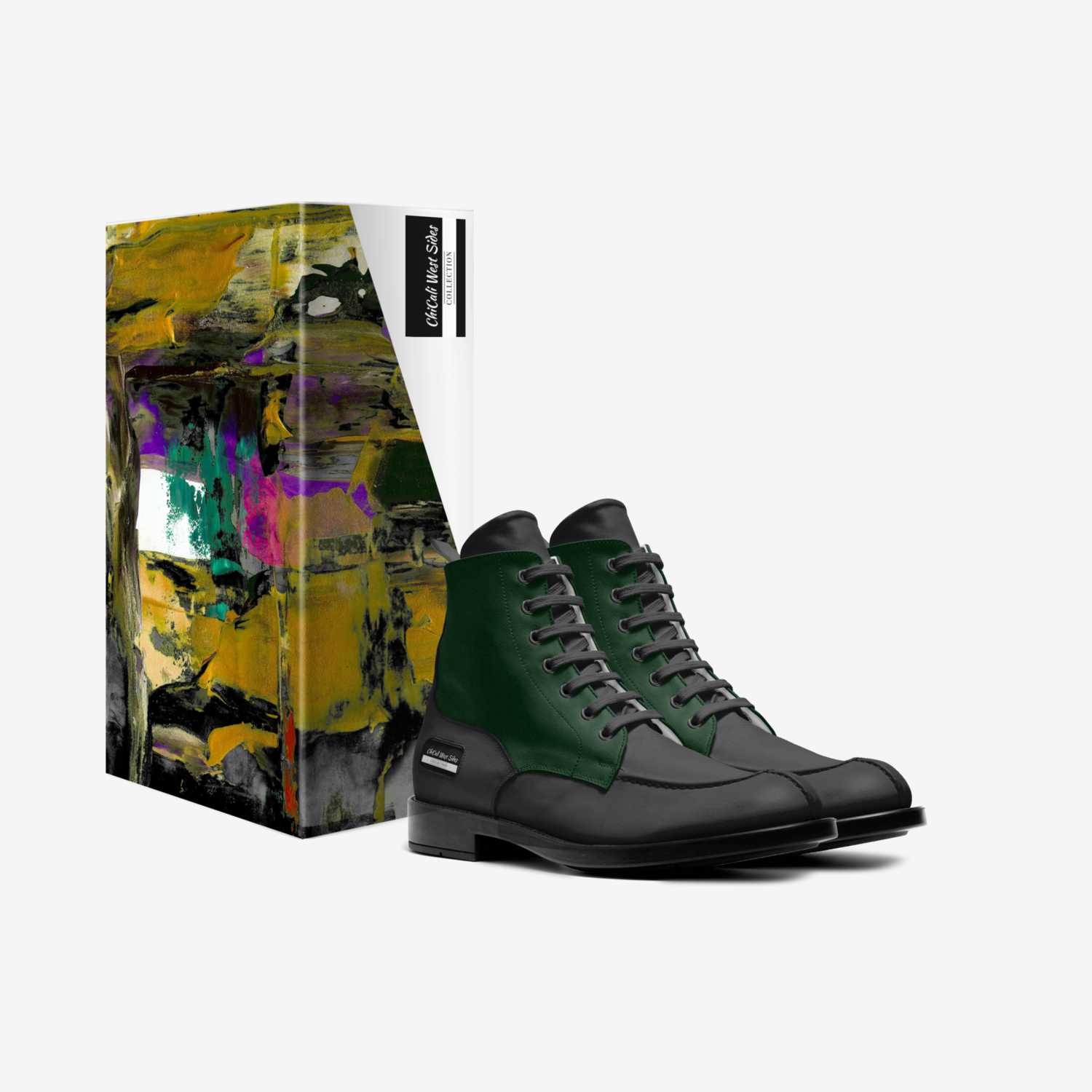 ChiCali West Sides custom made in Italy shoes by D'Nasha Harrison | Box view