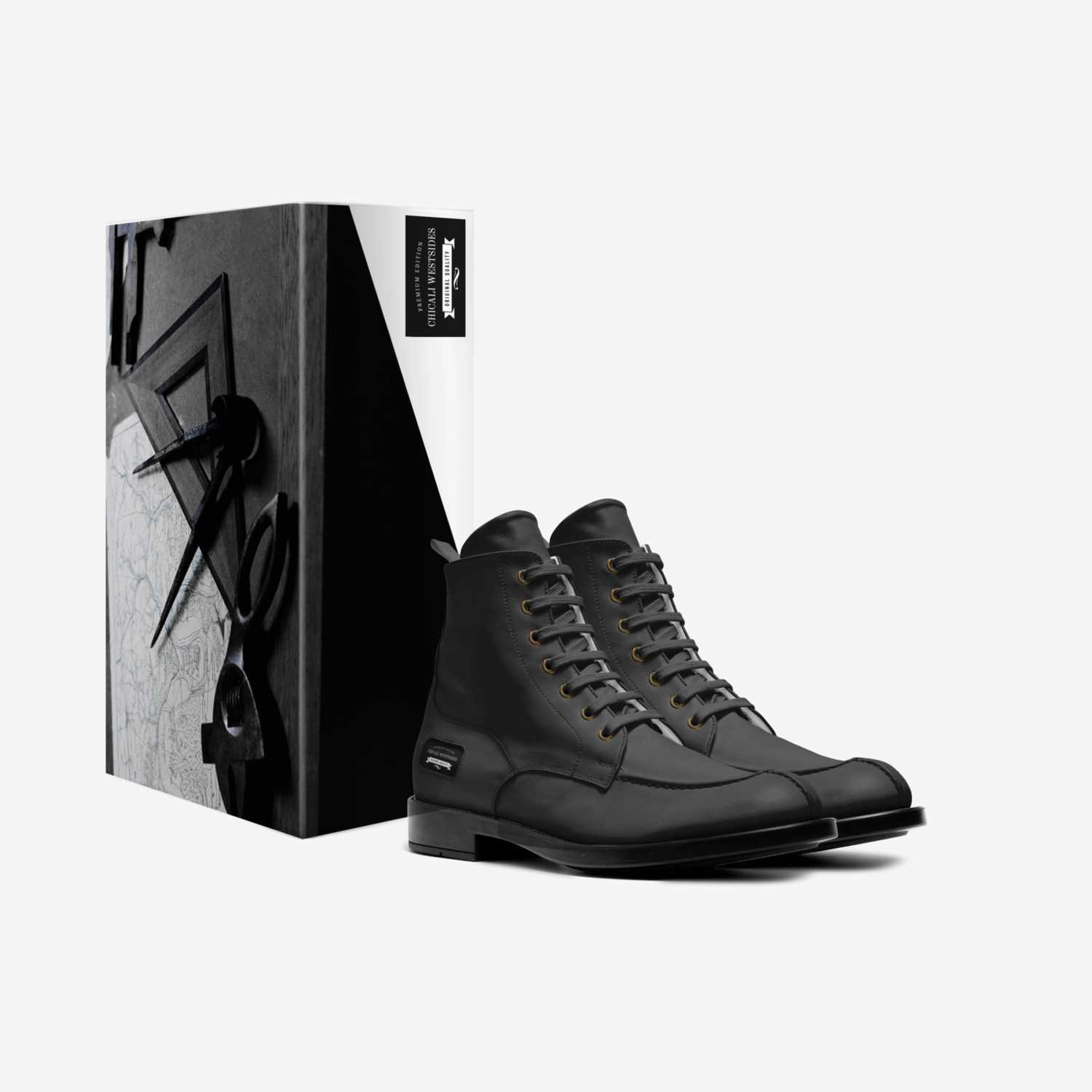 ChiCali WestSides custom made in Italy shoes by D'Nasha Harrison | Box view