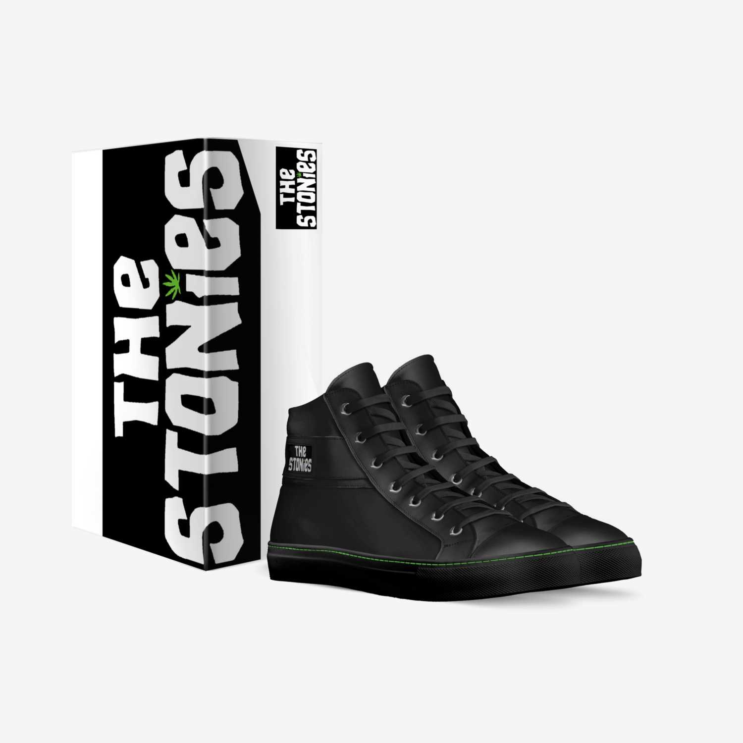 Stonies Rock Out custom made in Italy shoes by Alex Bryant | Box view