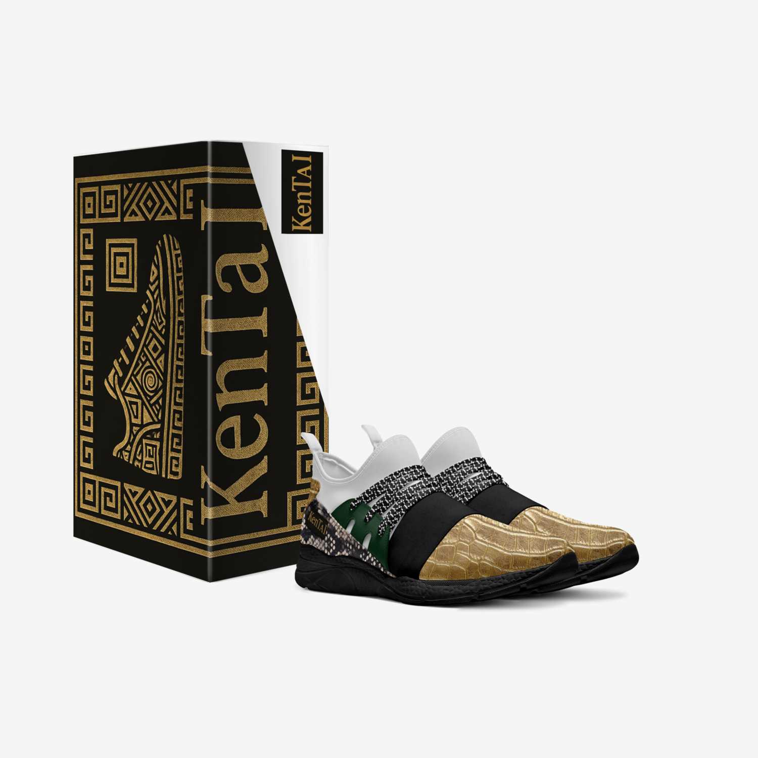 KenTaI custom made in Italy shoes by Bunmi Fakilede | Box view
