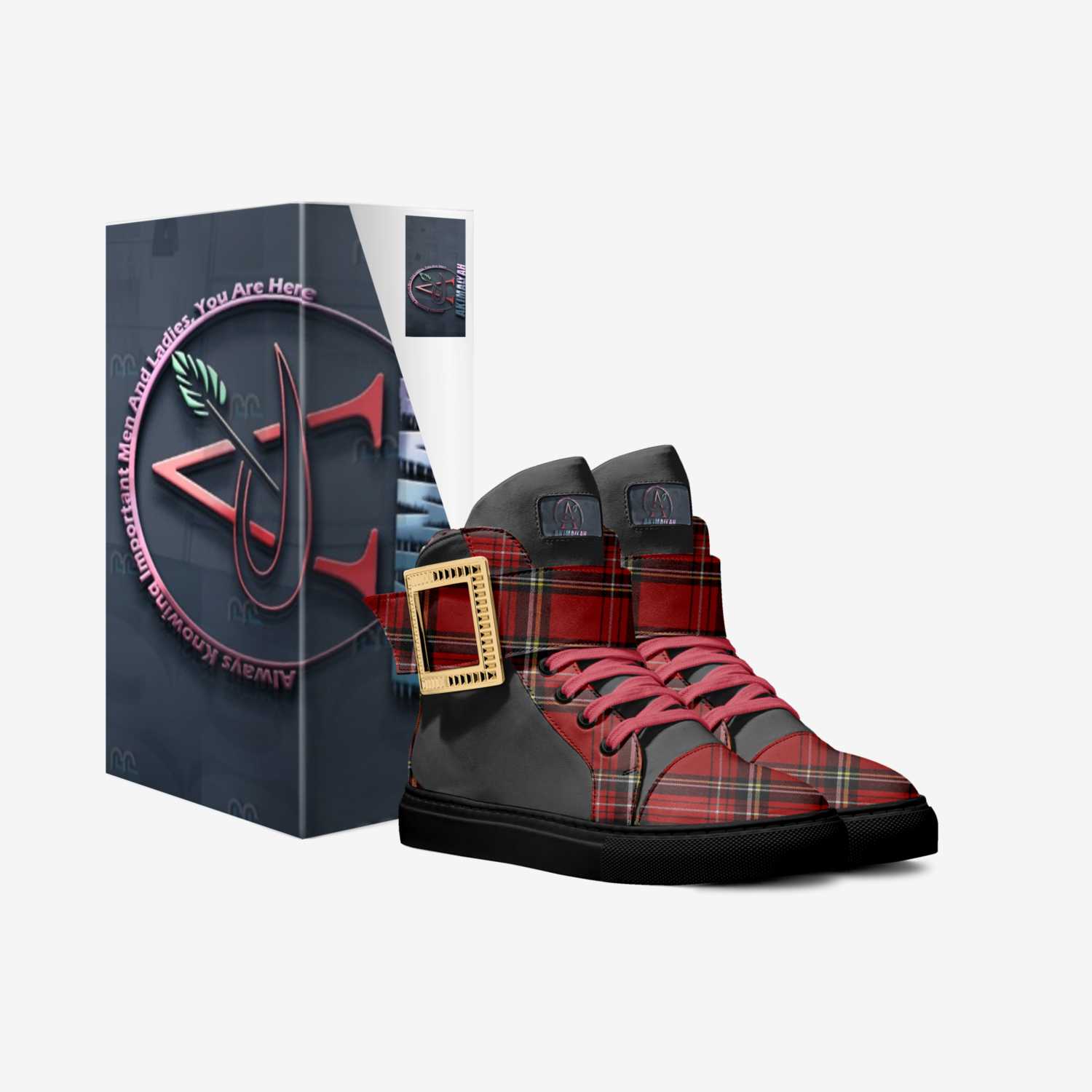 AKIMALYAH's Finest custom made in Italy shoes by Barbara Stevens | Box view