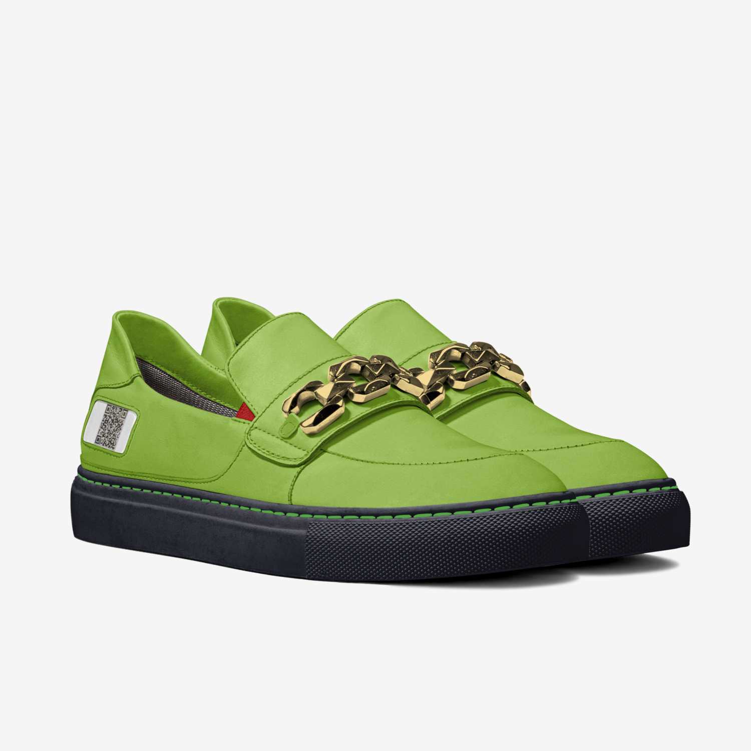 Life Clothin' custom made in Italy shoes by Rashieme Mcfadden | Double view