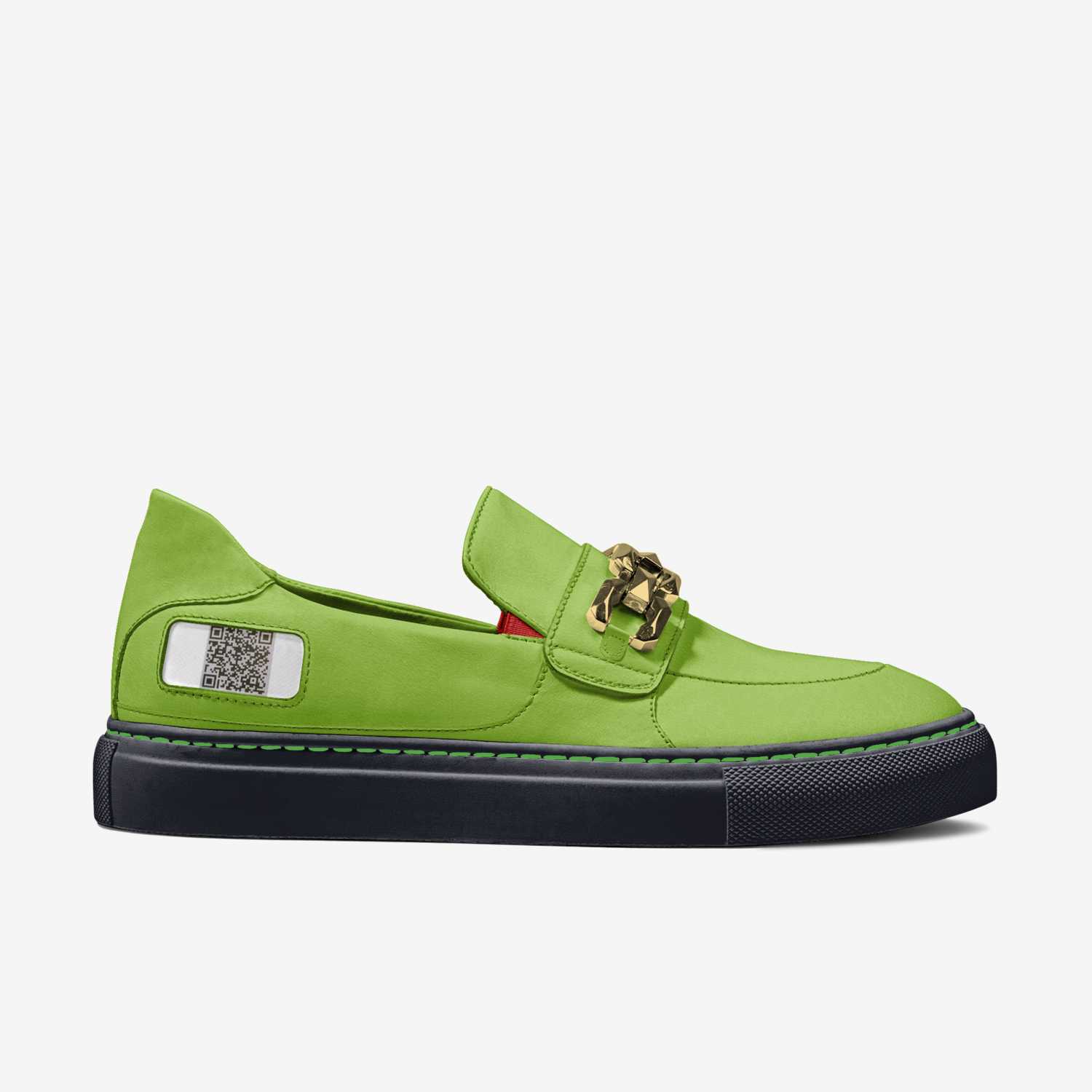 Life Clothin' custom made in Italy shoes by Rashieme Mcfadden | Side view
