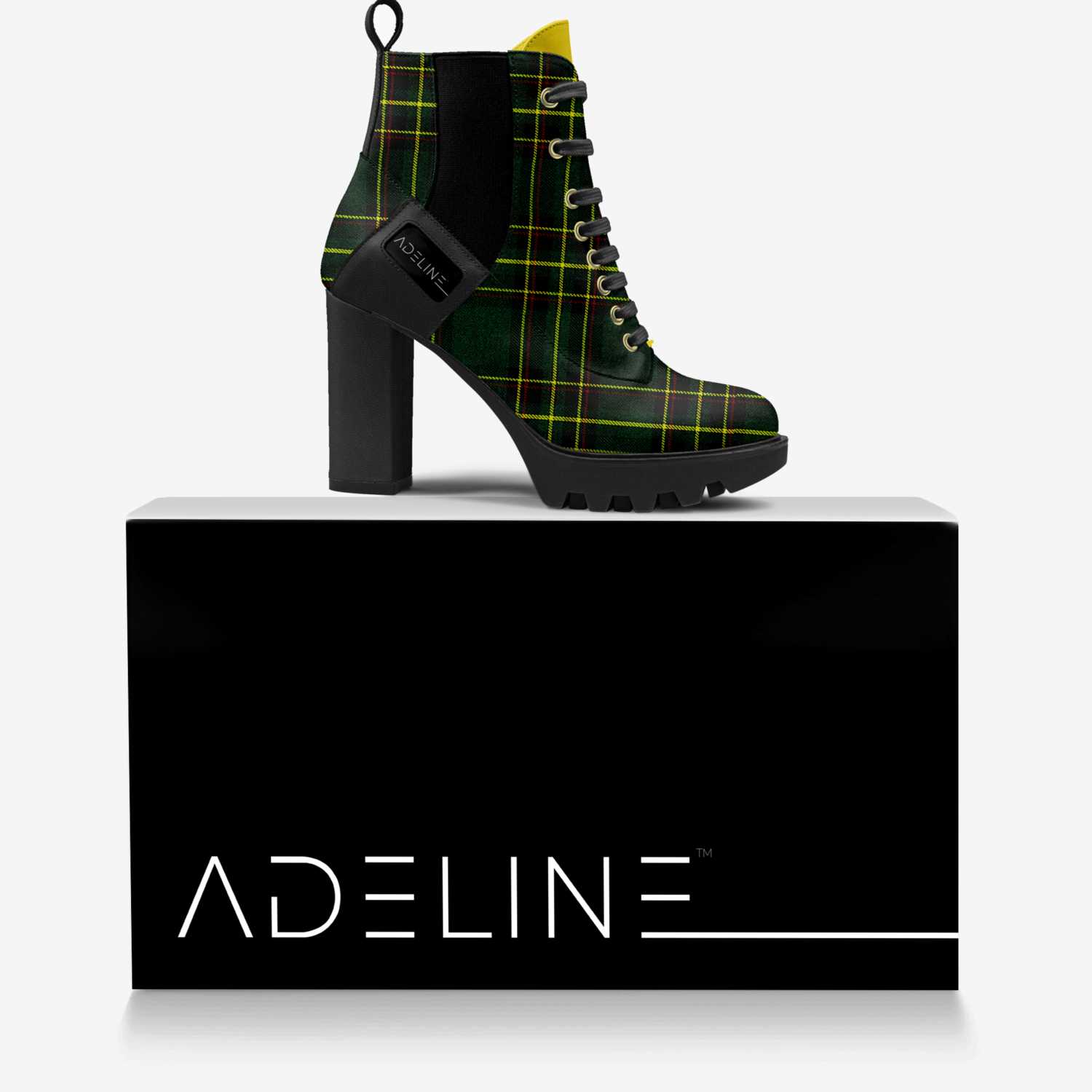 ADELINE custom made in Italy shoes by Nicholas Hixon | Over box view