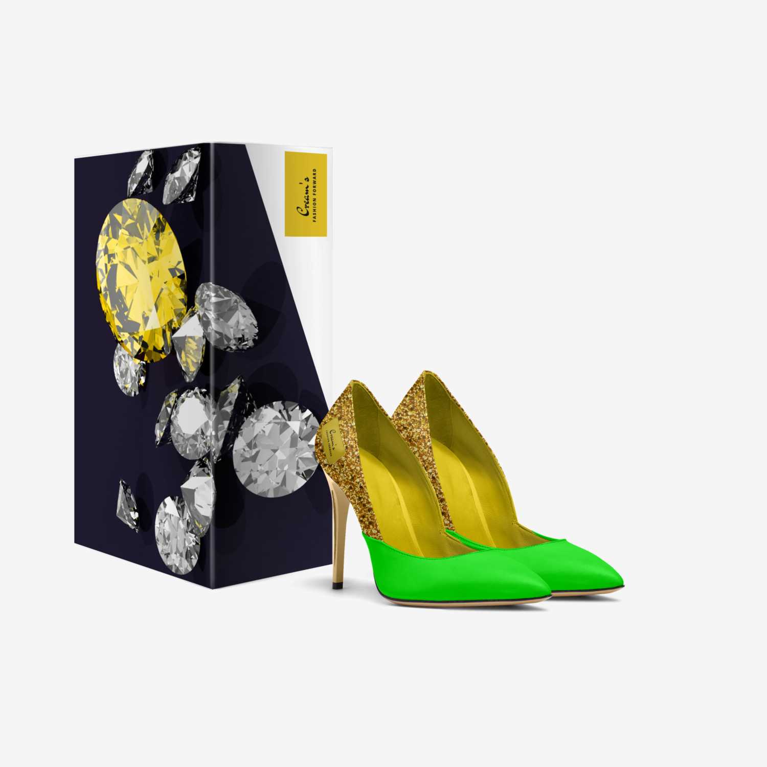 1808413 custom made in Italy shoes by Jeanette Clemons | Box view