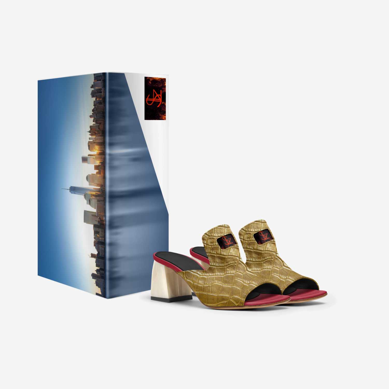 $ZLettes(2.0) custom made in Italy shoes by Spencer White | Box view