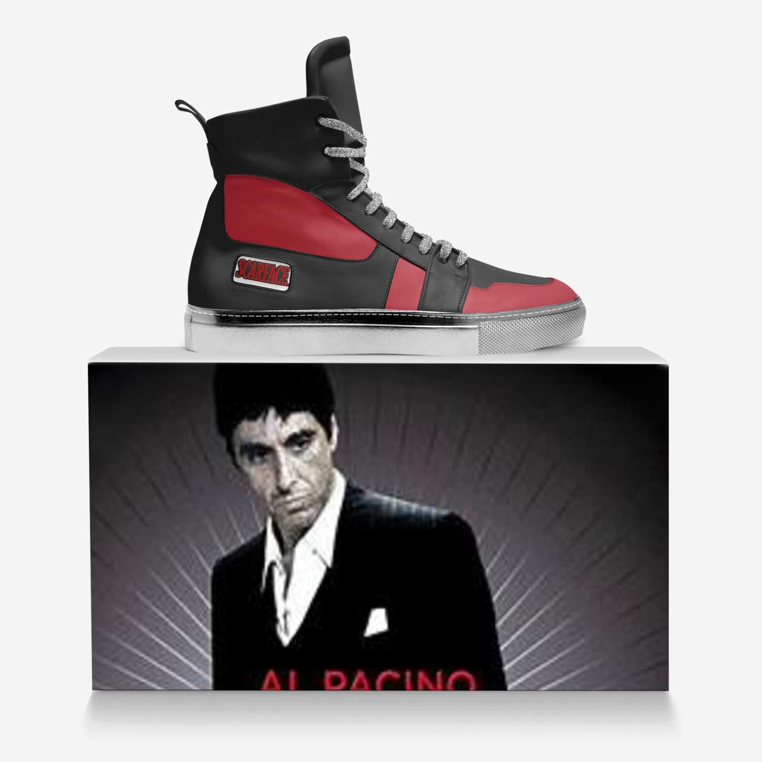 G.C. Scarface custom made in Italy shoes by Cailotto Guglielmo | Over box view