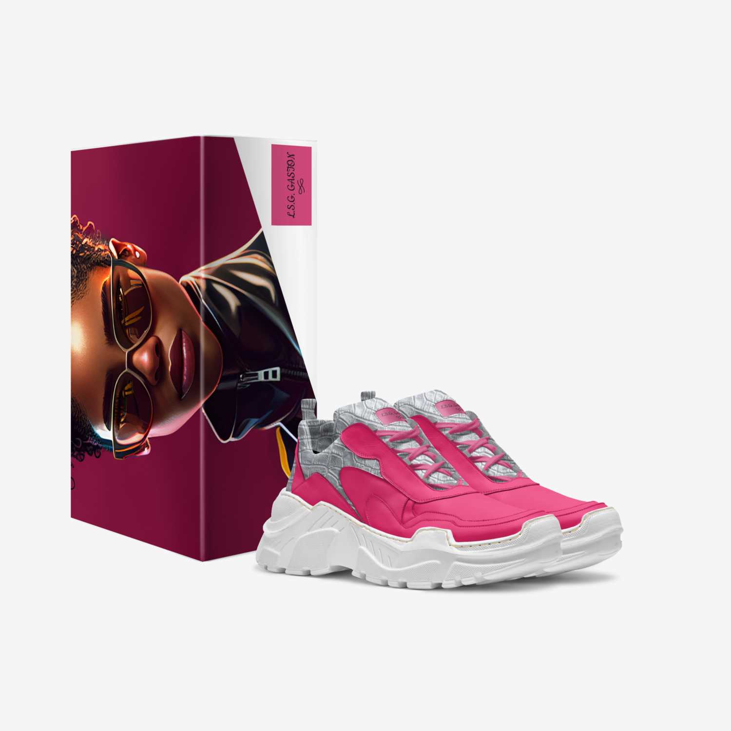 L.S.G. GASTON custom made in Italy shoes by Latonya Sonia Gaston | Box view