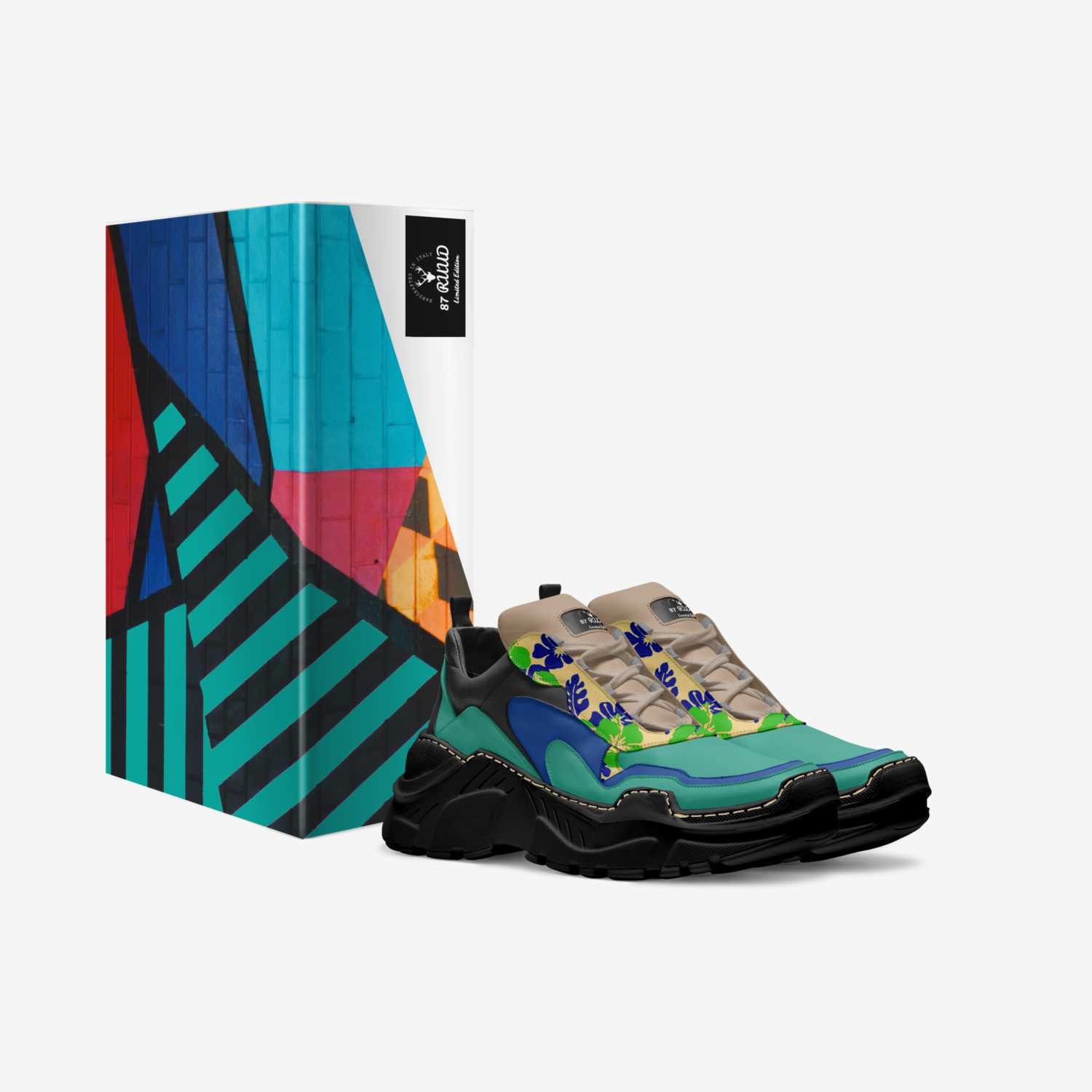87 RUUD custom made in Italy shoes by Marcus Turner | Box view