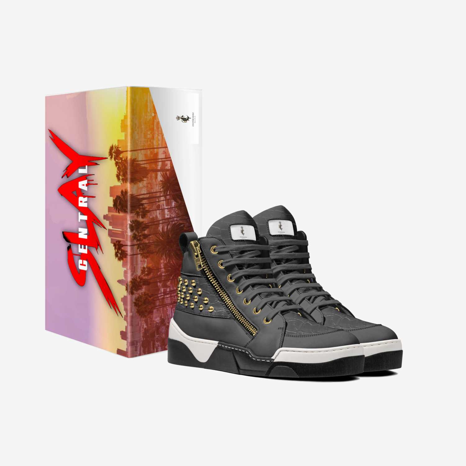 Culture Kickz custom made in Italy shoes by Aaron Elmore | Box view
