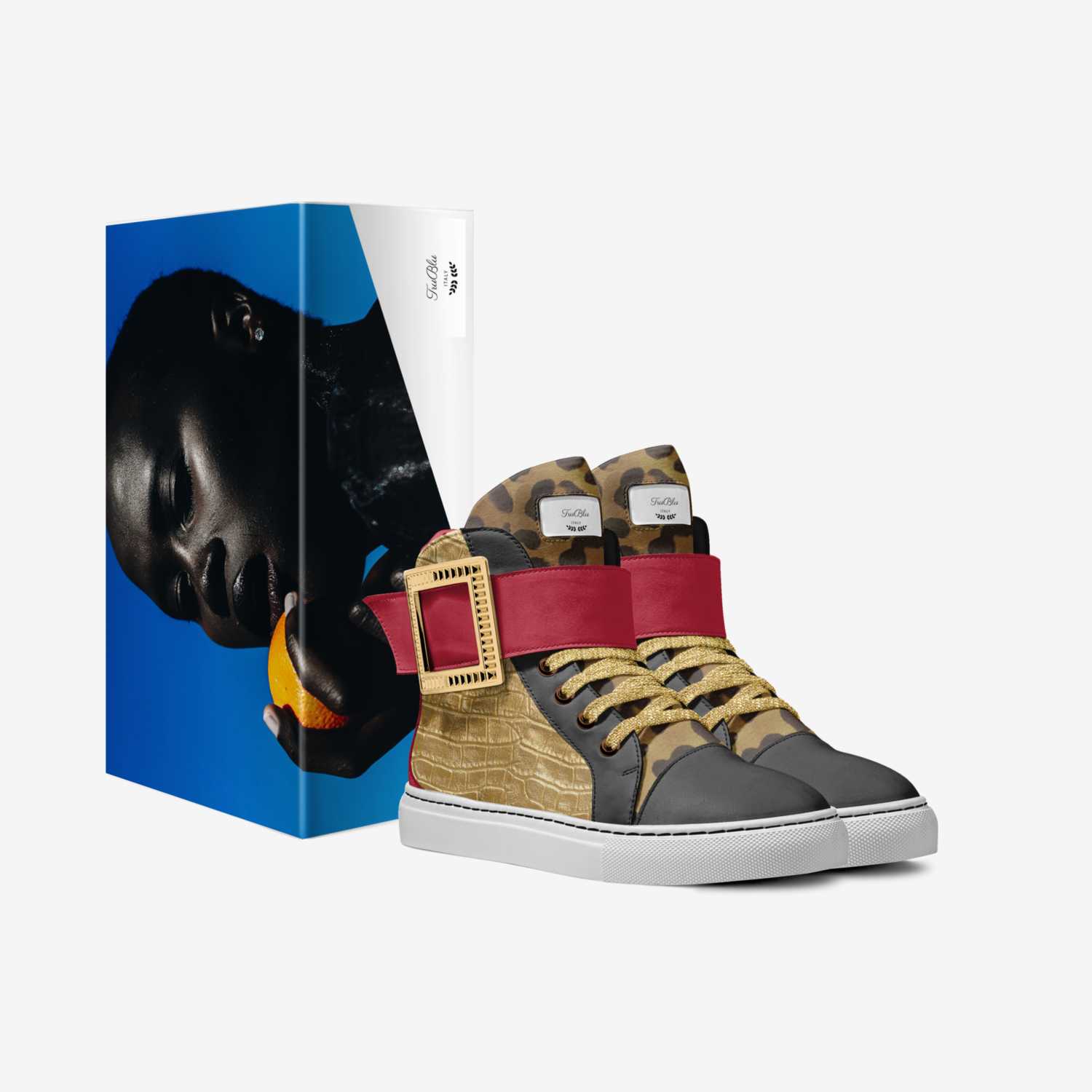 TruBlu custom made in Italy shoes by Christina Dawson | Box view