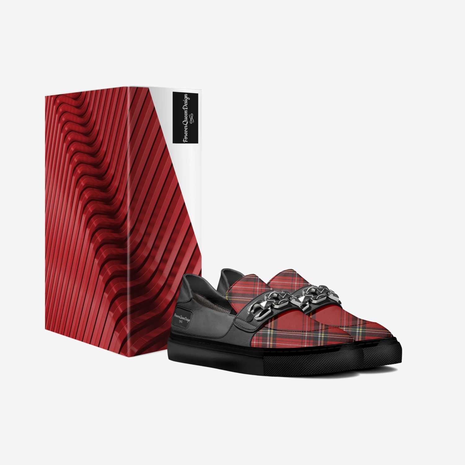 ForeverQueenDesign custom made in Italy shoes by Dr Lillian Carter Hendrix | Box view
