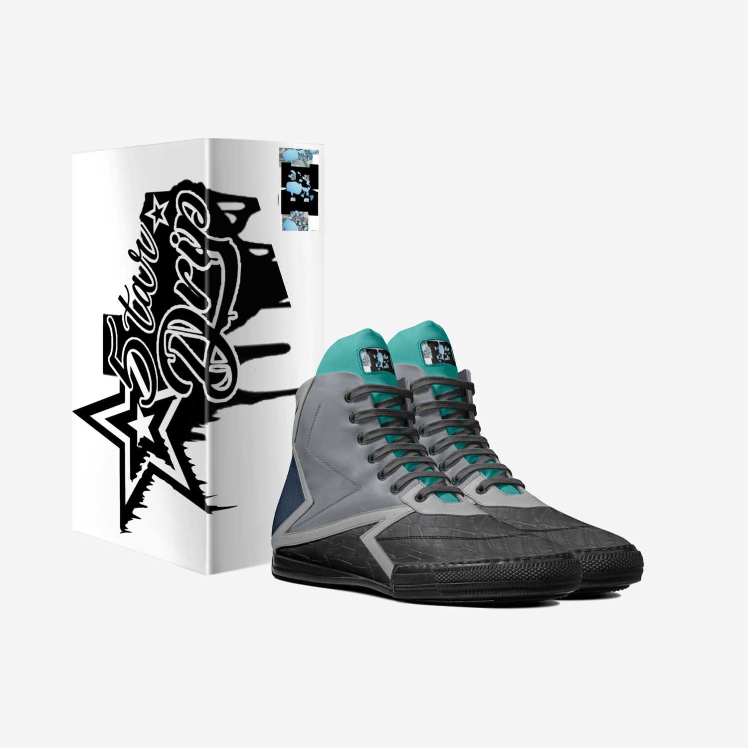 Blue Boi Clothing custom made in Italy shoes by Marcus Christensen | Box view