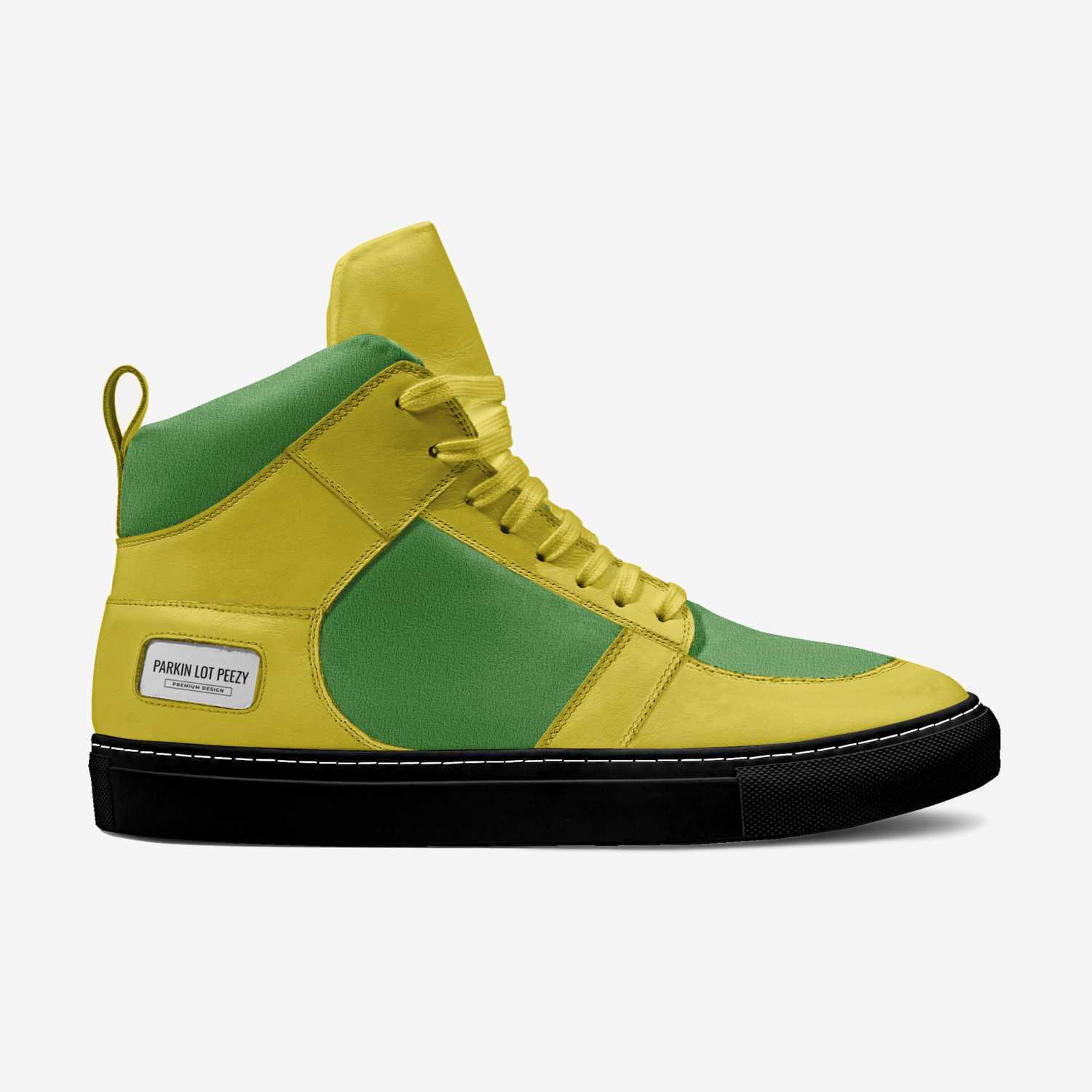 Parkin Lot Peezy custom made in Italy shoes by Robert Quinn | Side view