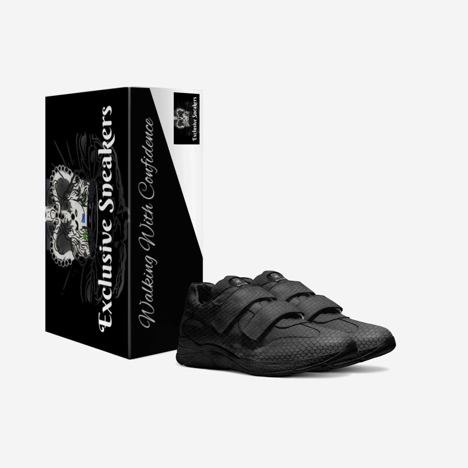 Exclusive Sneakers custom made in Italy shoes by Marcus Simmons | Box view