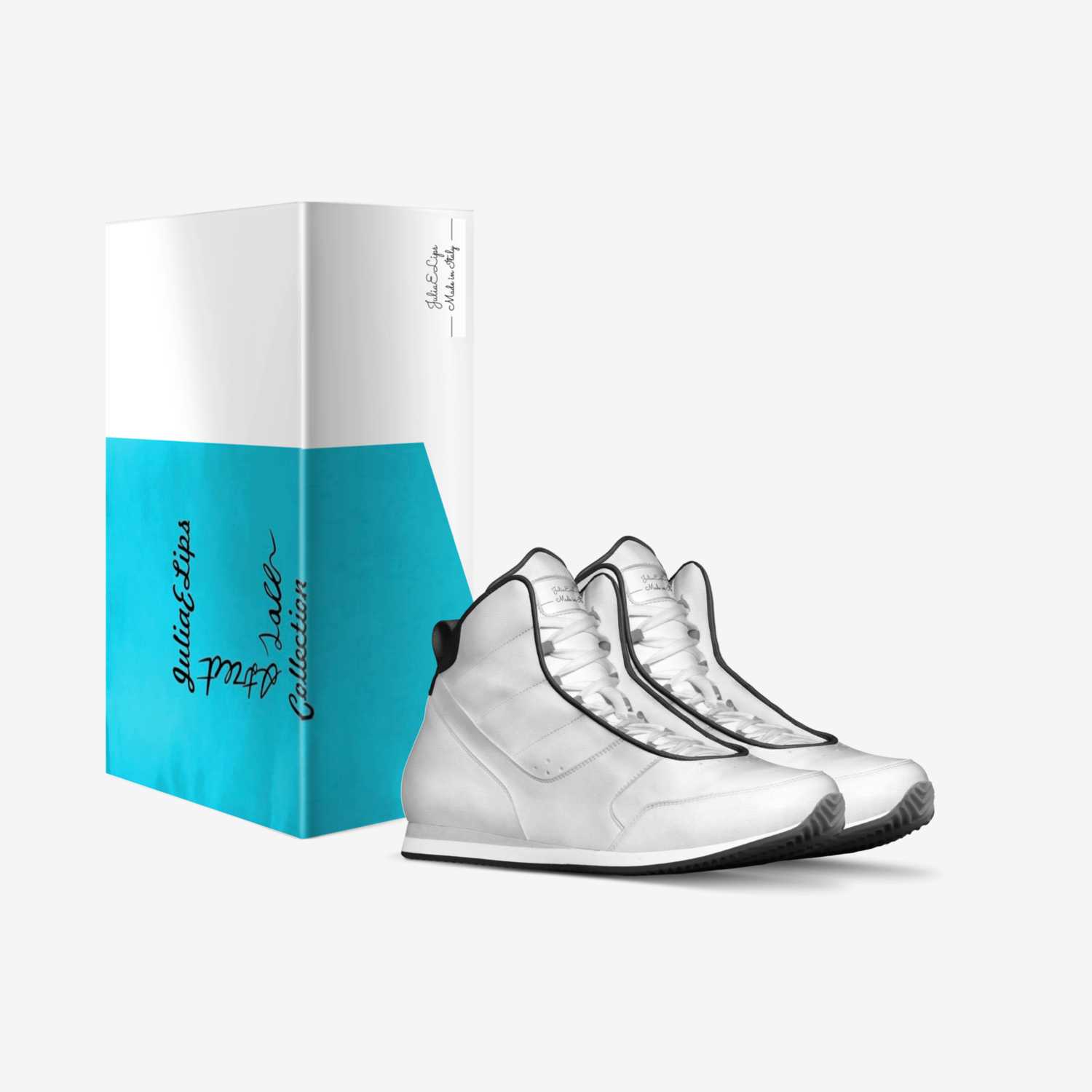 Faye custom made in Italy shoes by Juliae Lips | Box view