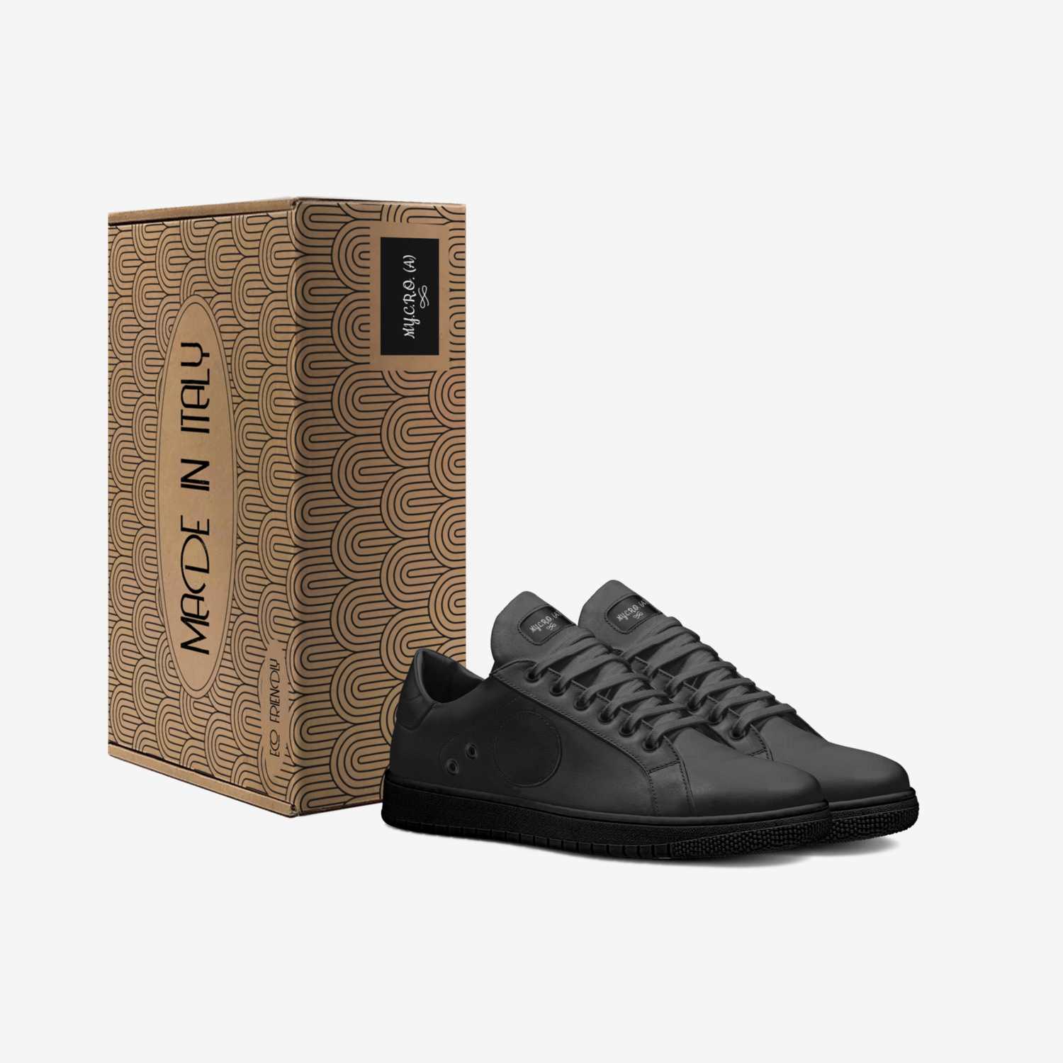 MY.C.R.O. (A) custom made in Italy shoes by Darius Curney | Box view