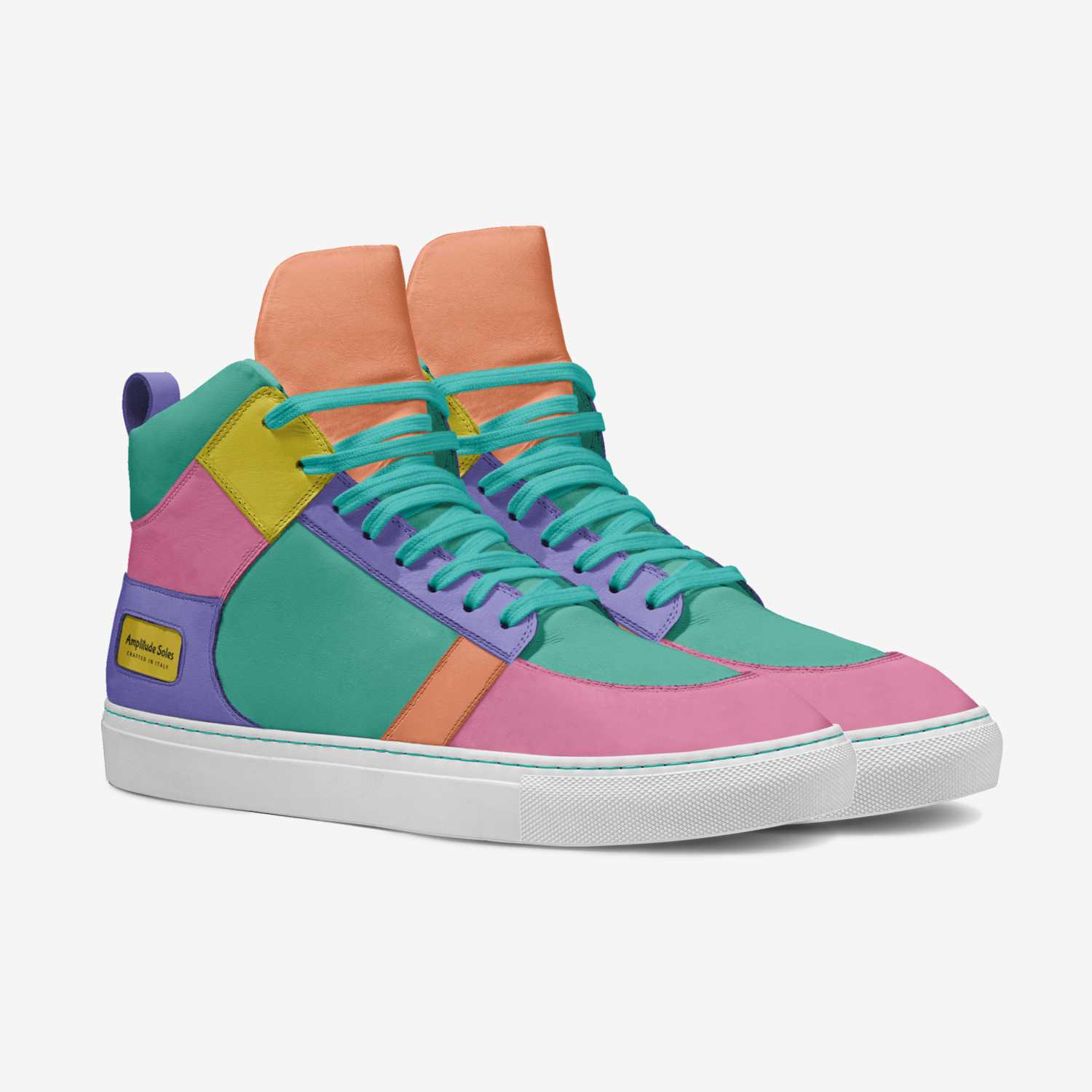 Amplitude Soles custom made in Italy shoes by Patrick Helton | Double view