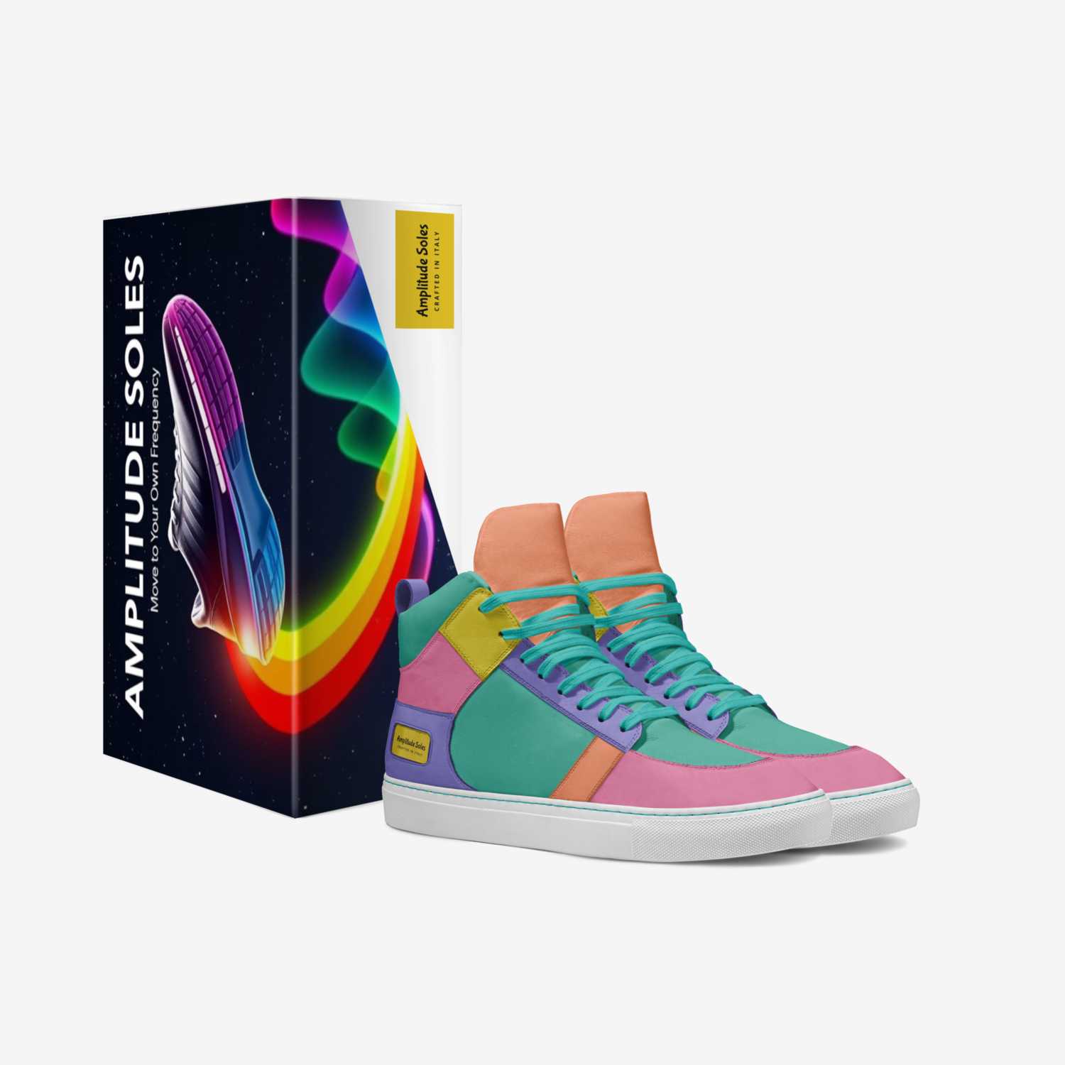 Amplitude Soles custom made in Italy shoes by Patrick Helton | Box view