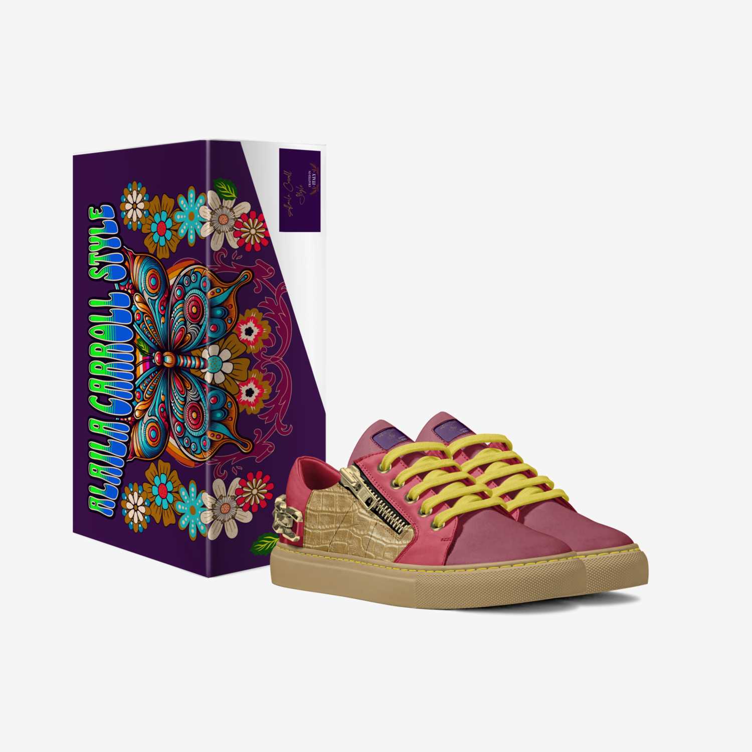 Alaila Carroll custom made in Italy shoes by Alaila Carroll | Box view