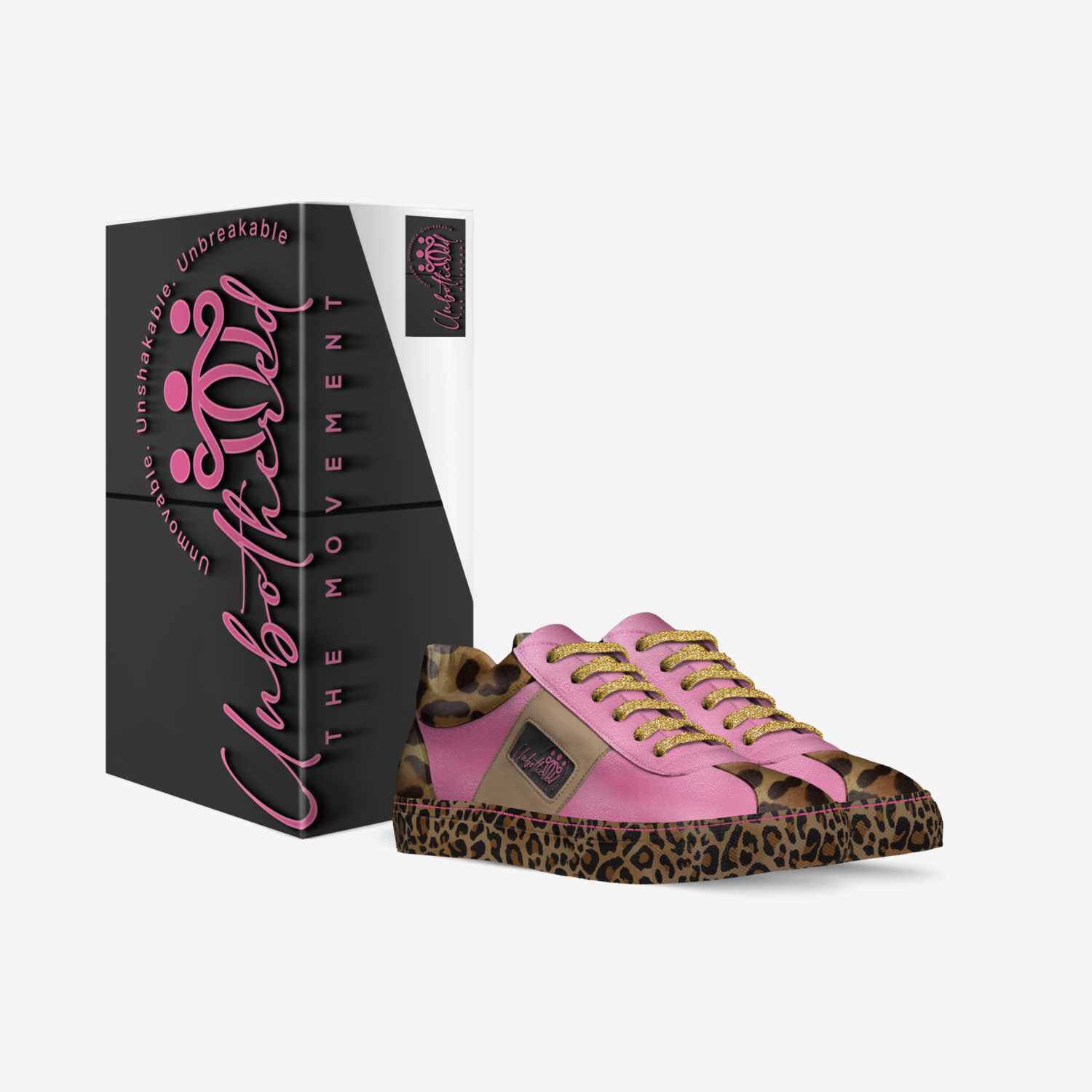 Unbothered Vibe custom made in Italy shoes by Tiffany Barker | Box view