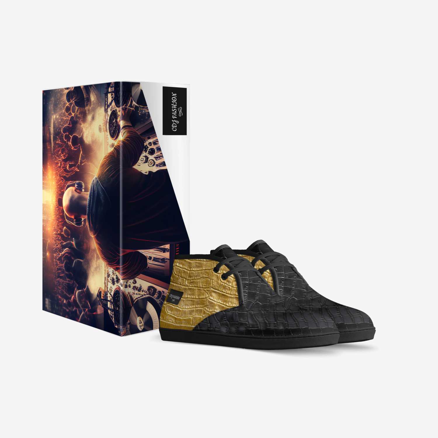CDJ FASHION  custom made in Italy shoes by Christopher Jennings | Box view