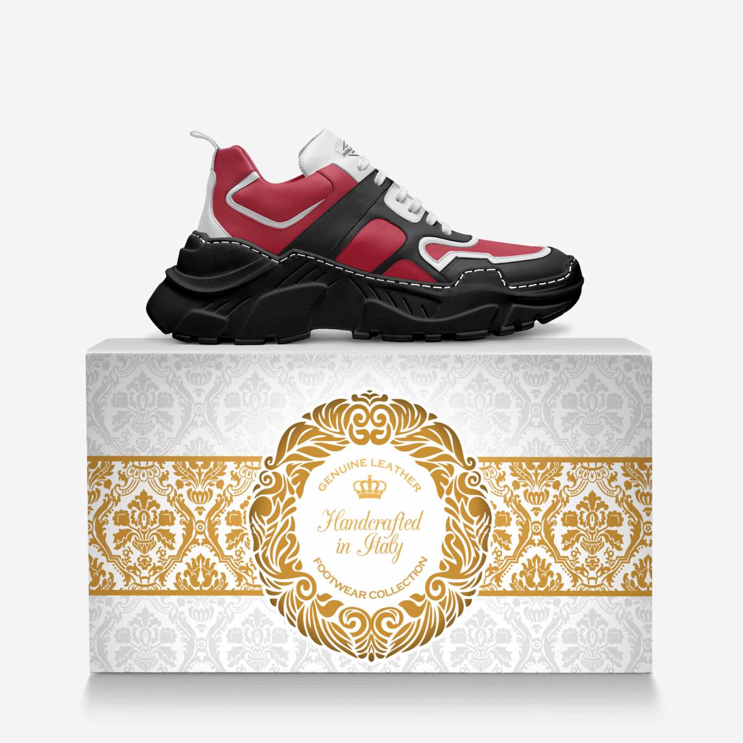 Niebla Milano custom made in Italy shoes by Gerlyn & Dave | Over box view