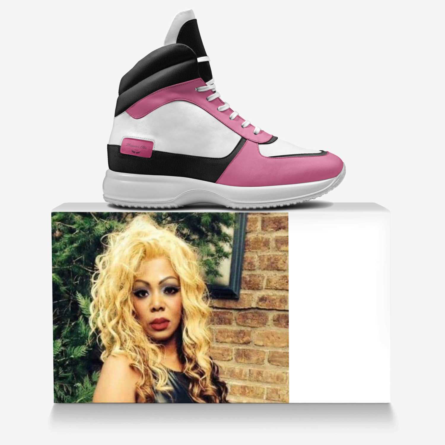Heaven’s Elite  custom made in Italy shoes by Heather Walker | Over box view