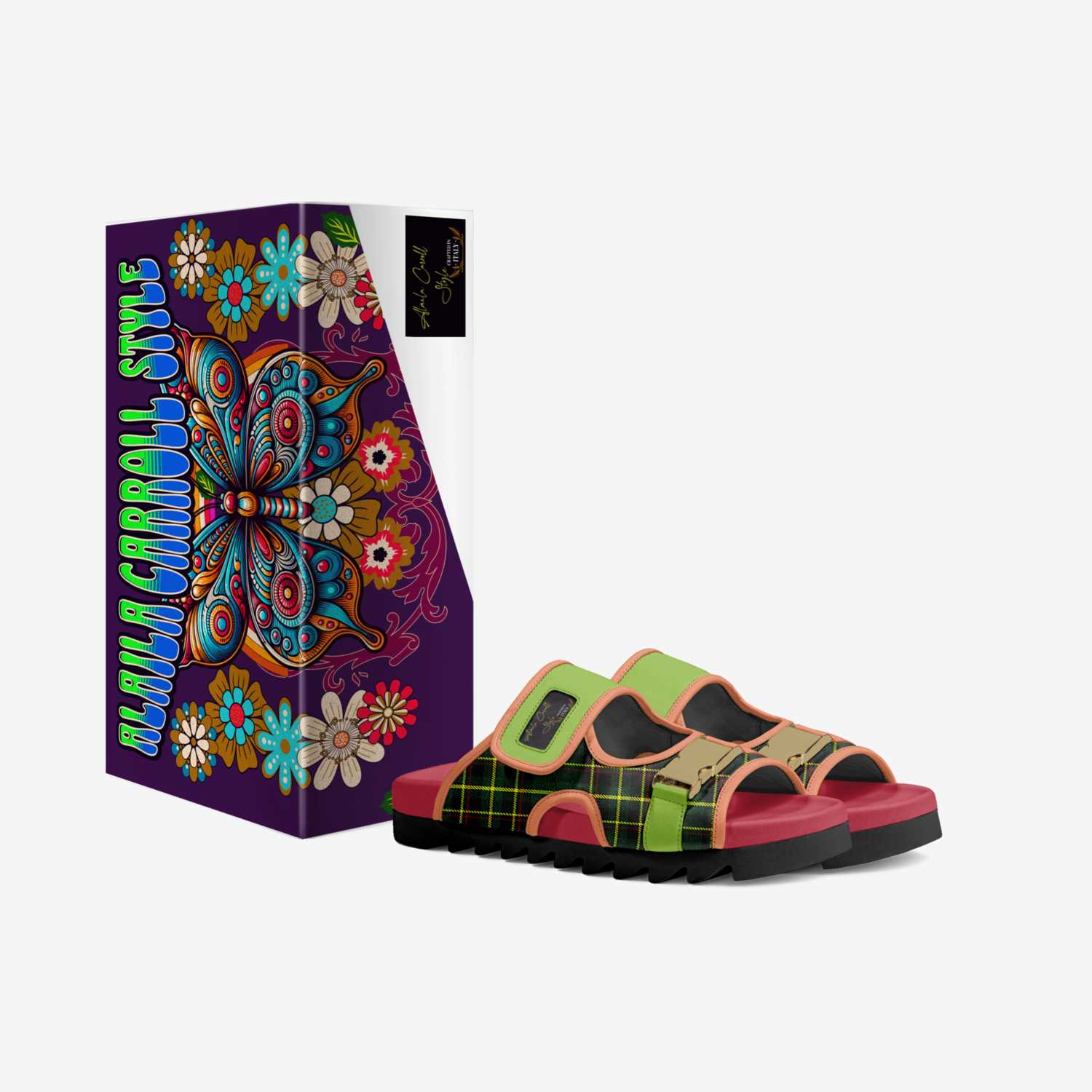 Alaila Carroll custom made in Italy shoes by Alaila Carroll | Box view
