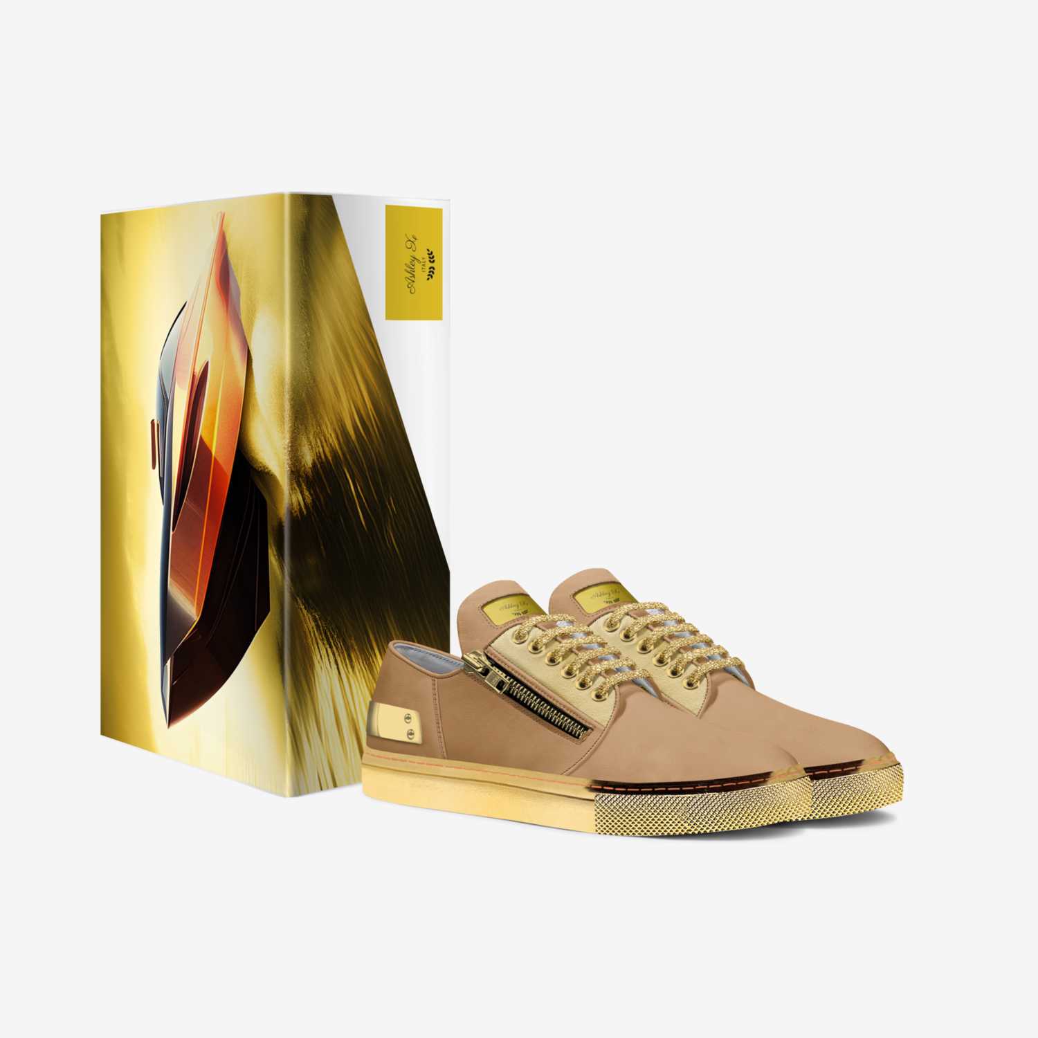 Ashley X custom made in Italy shoes by Ebony Williams | Box view